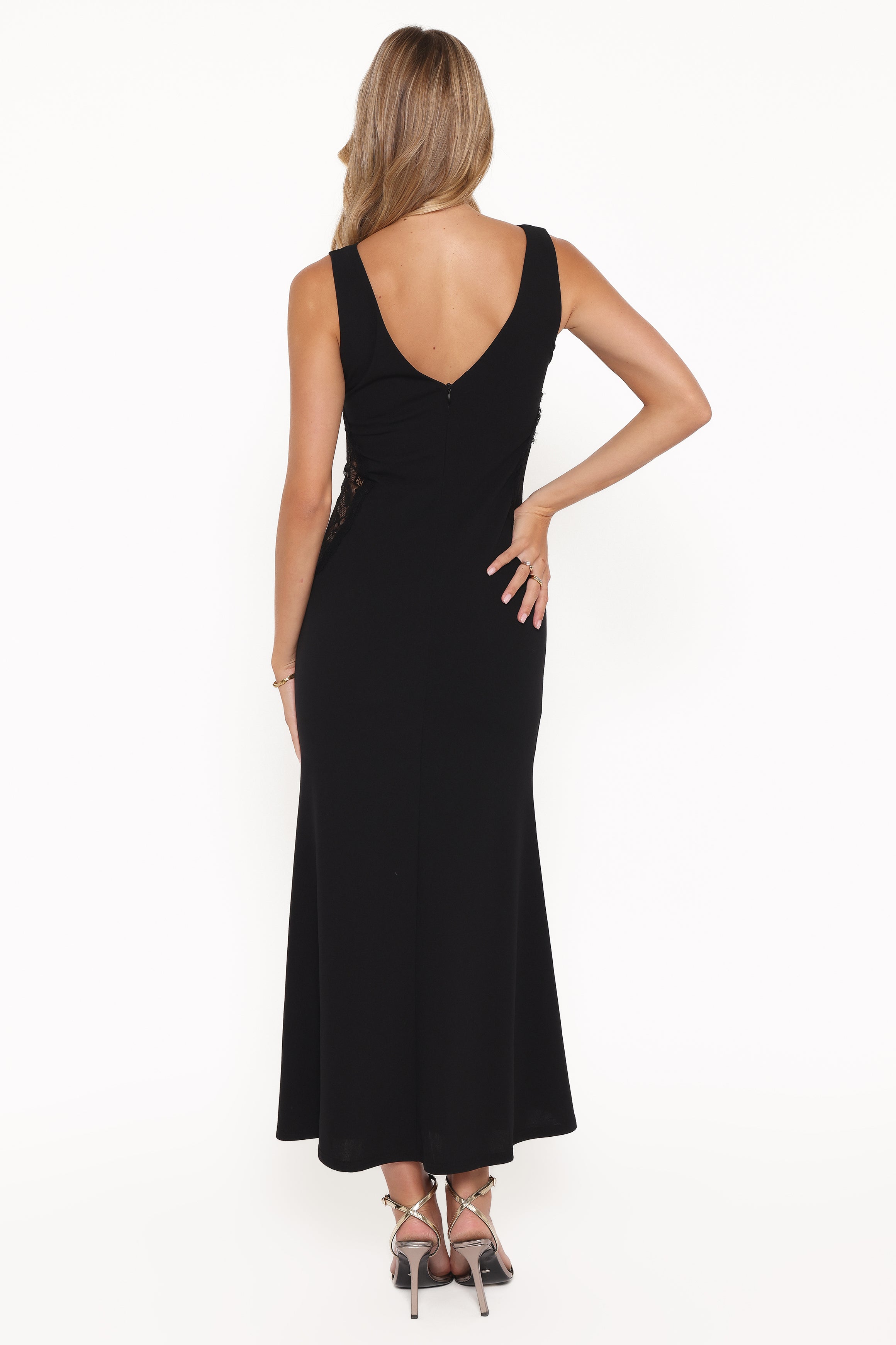 Petal and Pup USA DRESSES Kadija Maxi Dress - Black