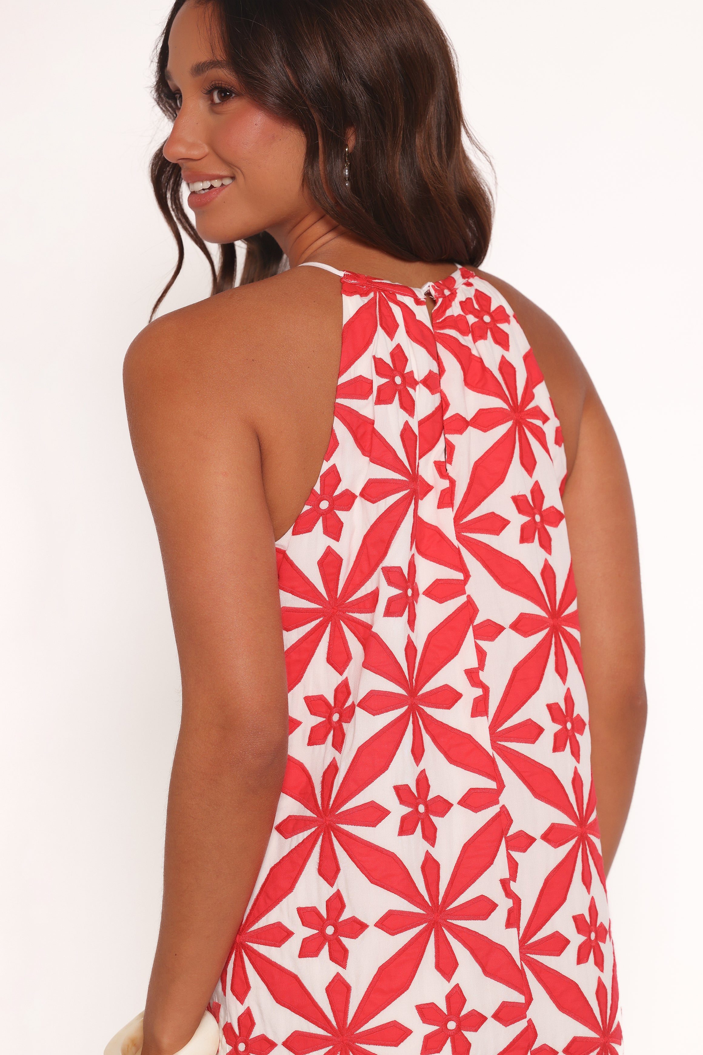 Petal and Pup USA DRESSES Kaelia Mini Dress - Red (Hold for Amazon)