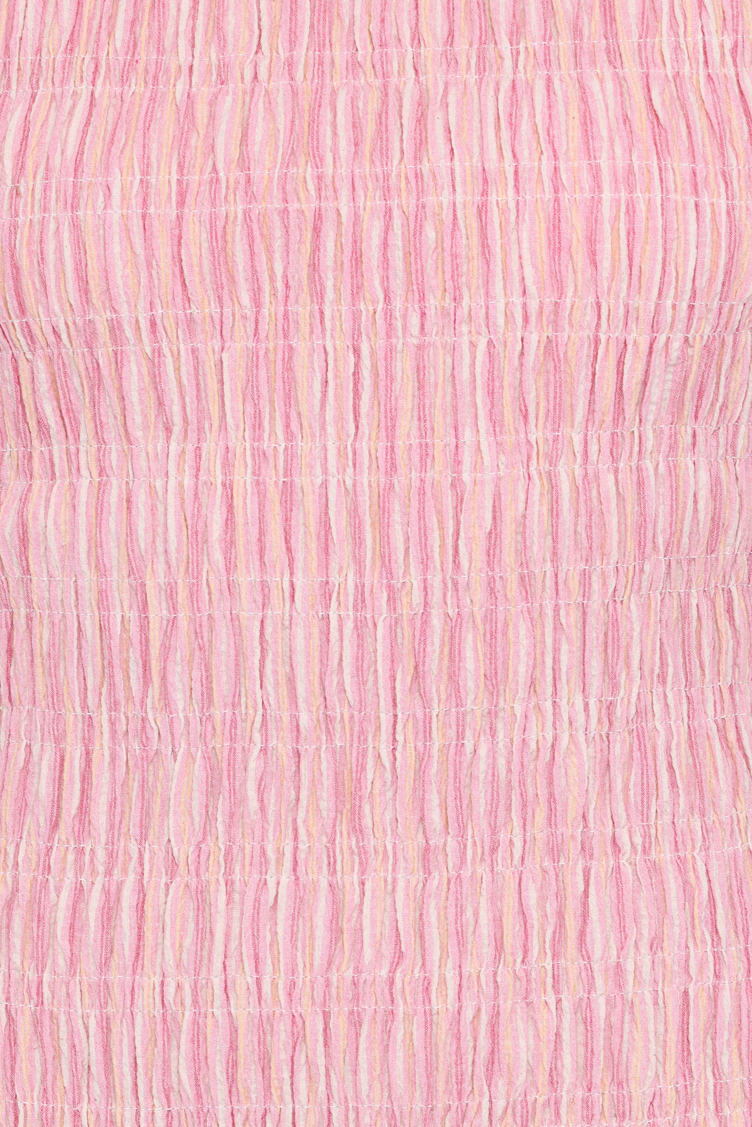 Petal and Pup USA DRESSES Kaelyn Gather Mini Dress - Pink Stripe