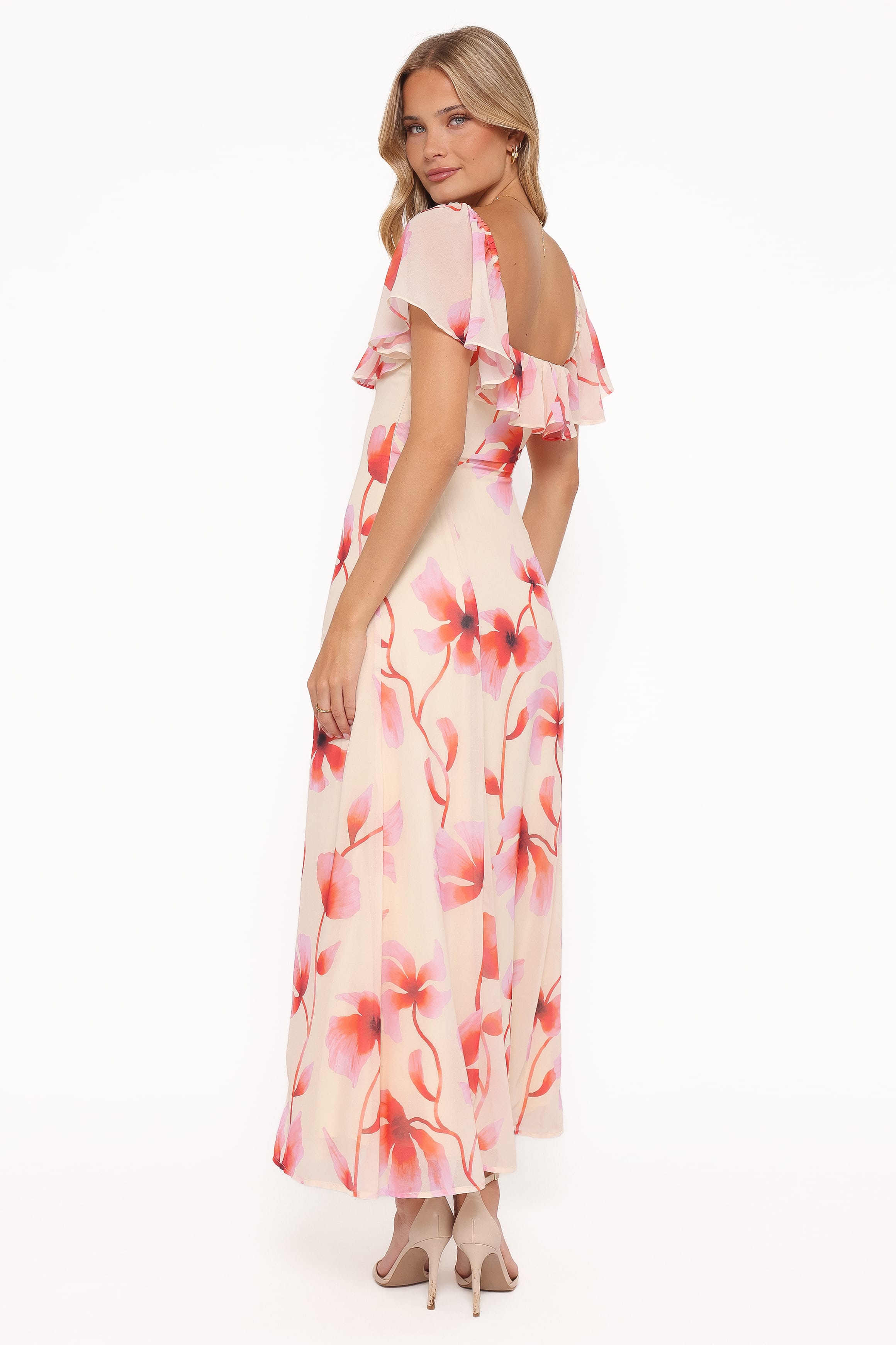 Petal and Pup USA DRESSES Kamie Maxi Dress - Pink Floral