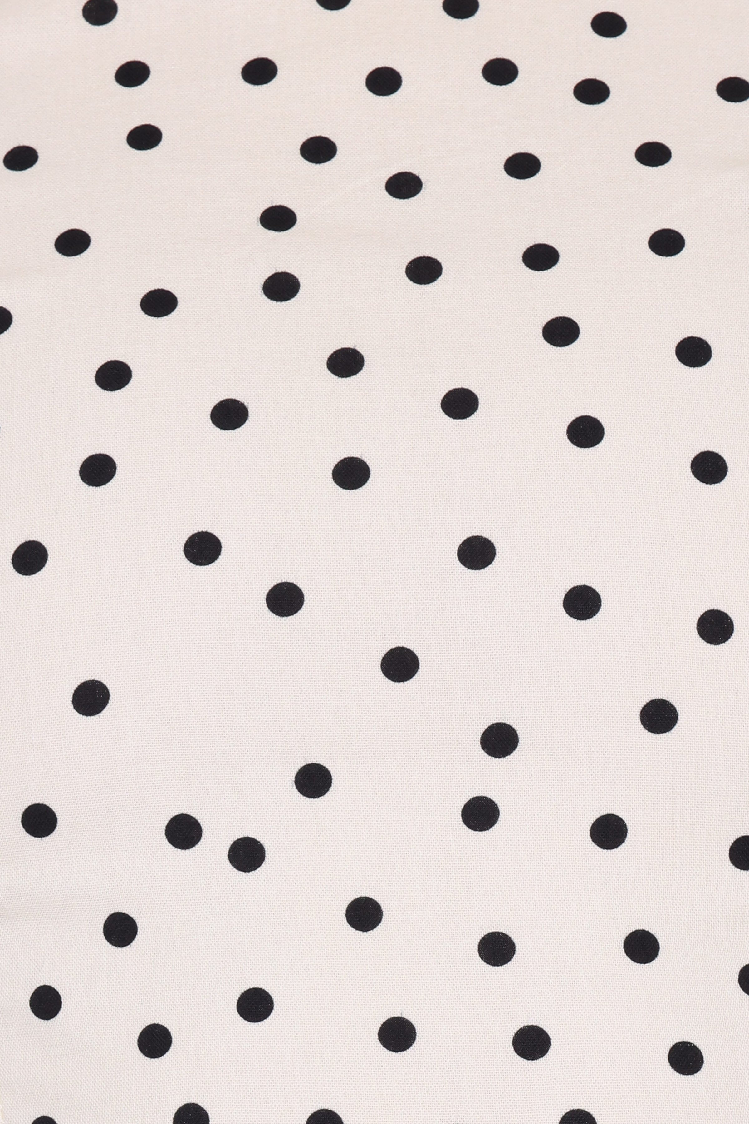 Petal and Pup USA DRESSES Kansas Mini Dress - White Polka Dot