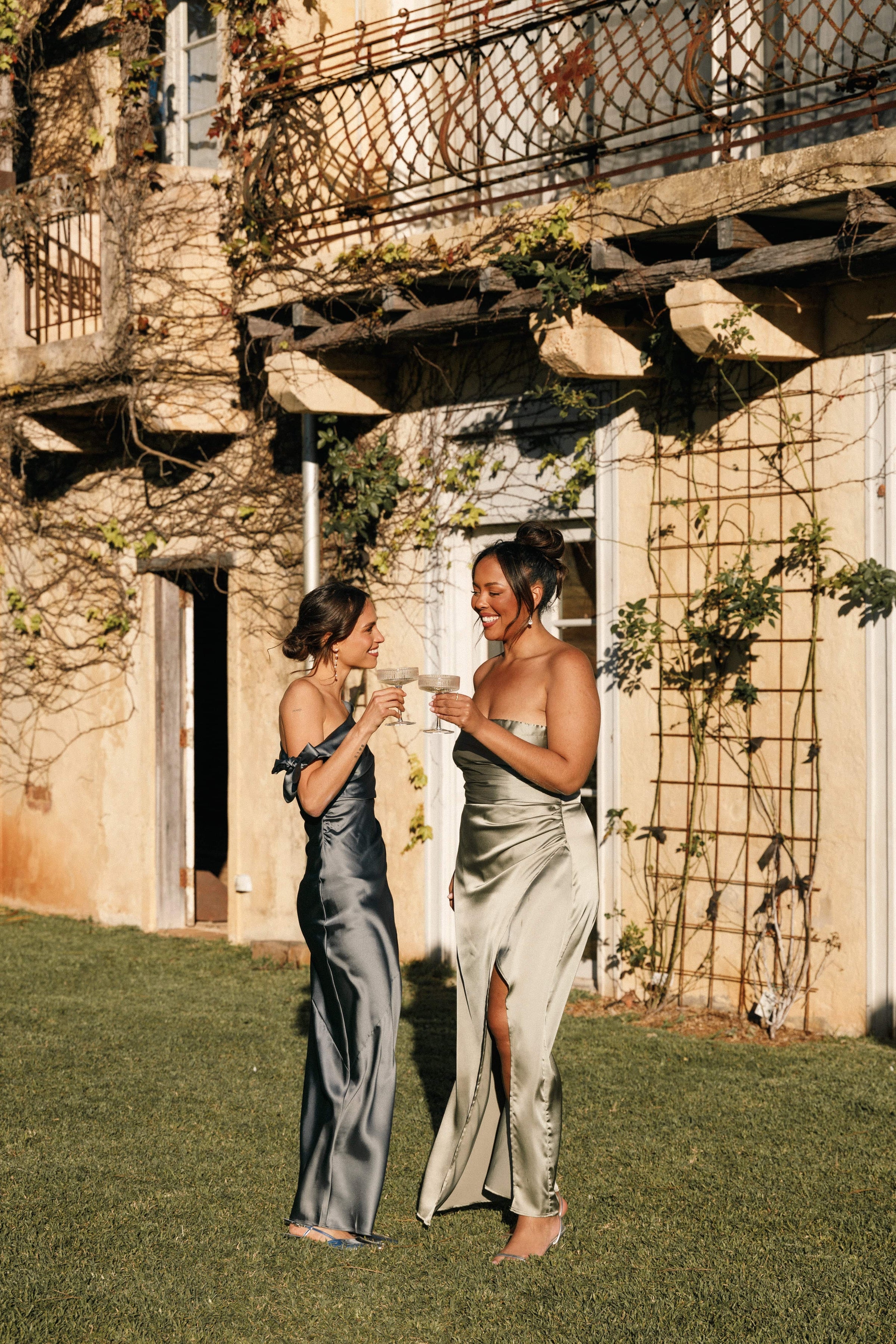Petal and Pup USA DRESSES Kara Strapless Maxi Dress - Olive