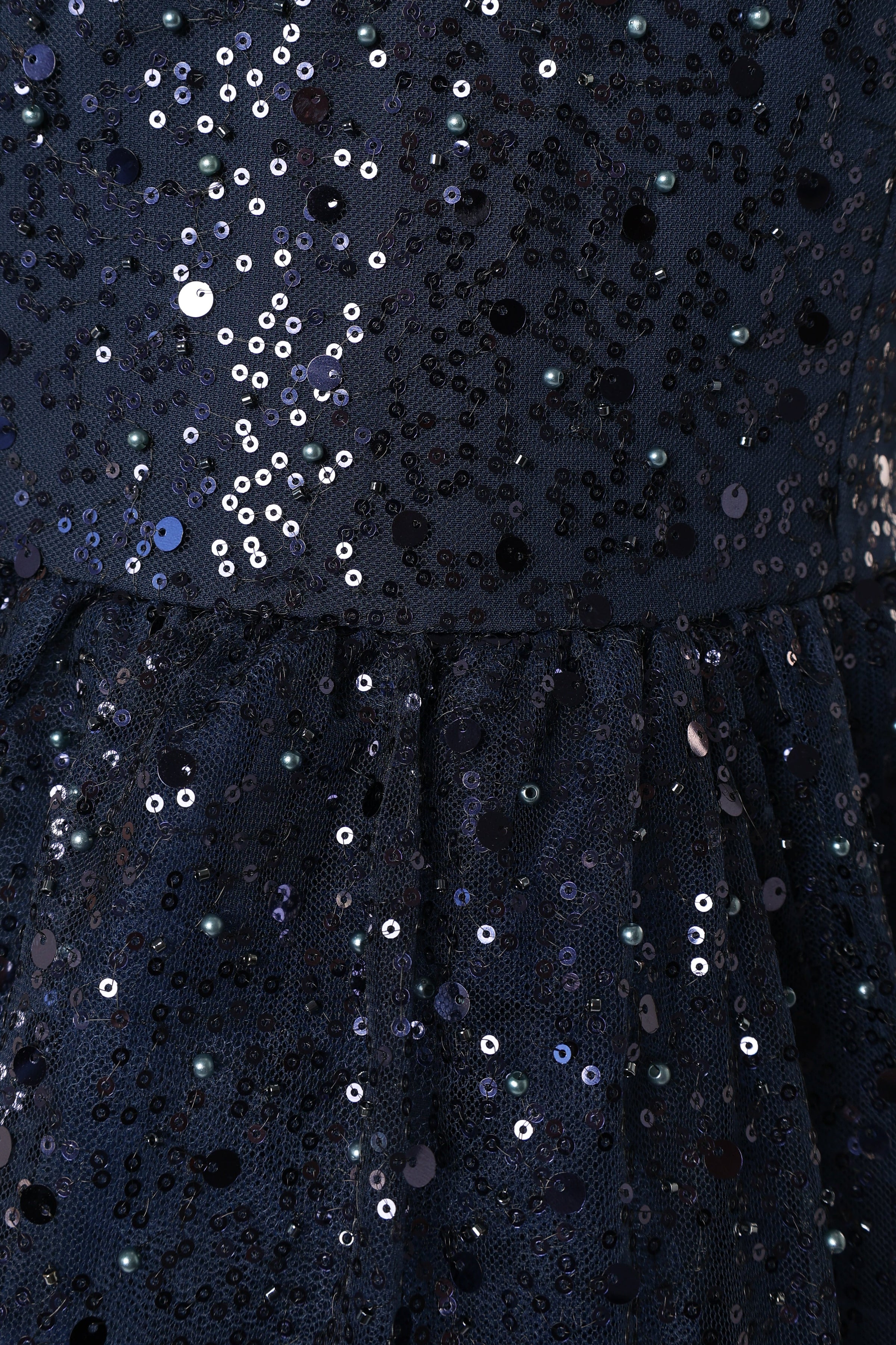 Petal and Pup USA DRESSES Karina Mini Dress - Navy