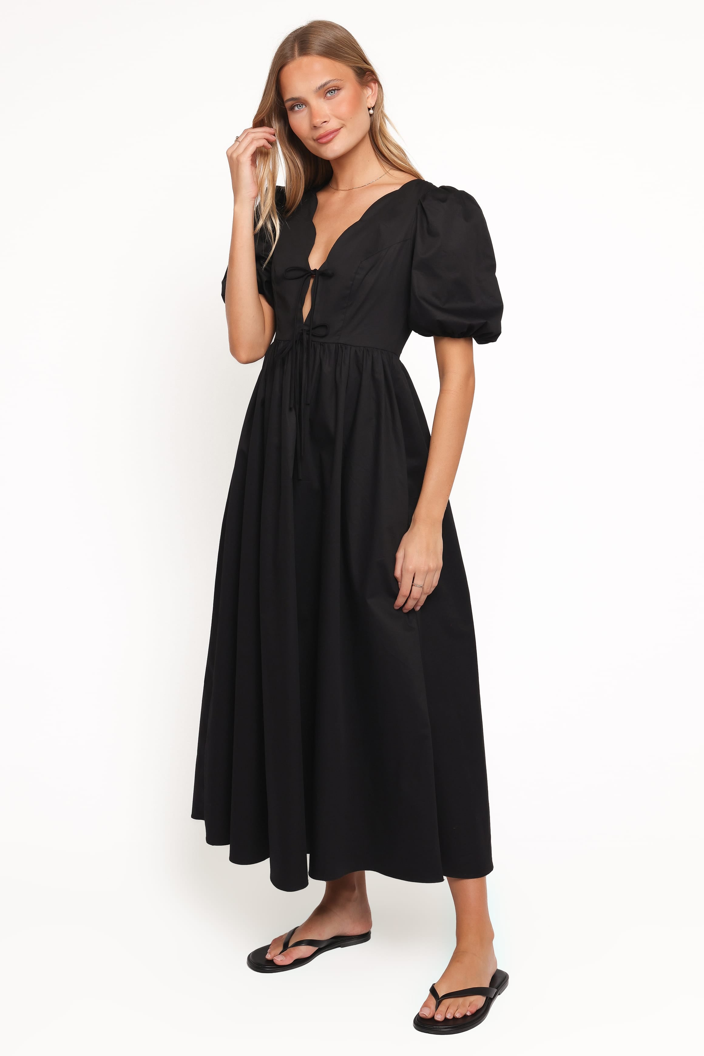 Petal and Pup USA DRESSES Karla Maxi Dress - Black
