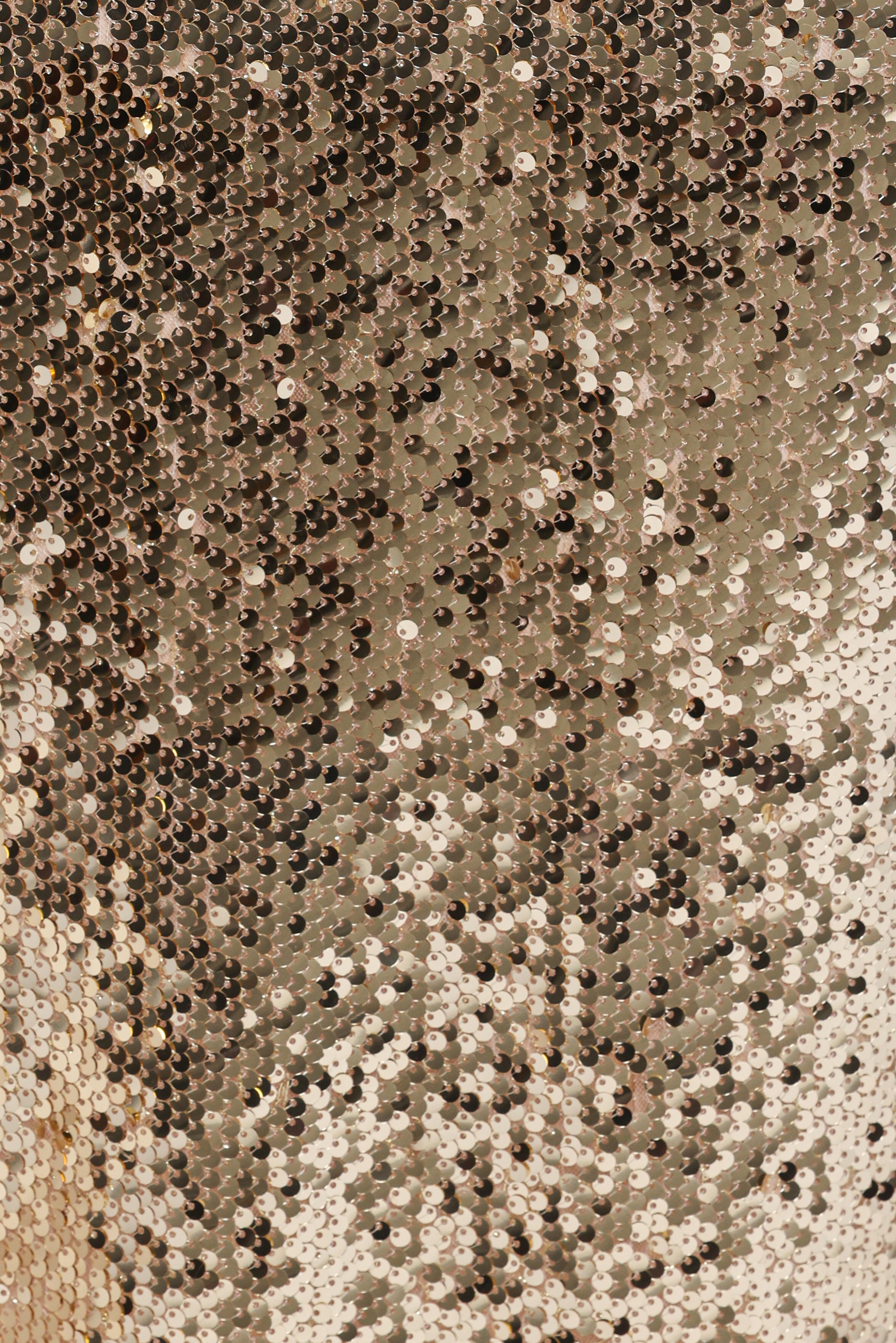 Petal and Pup USA DRESSES Karley Sequin Maxi Dress - Gold