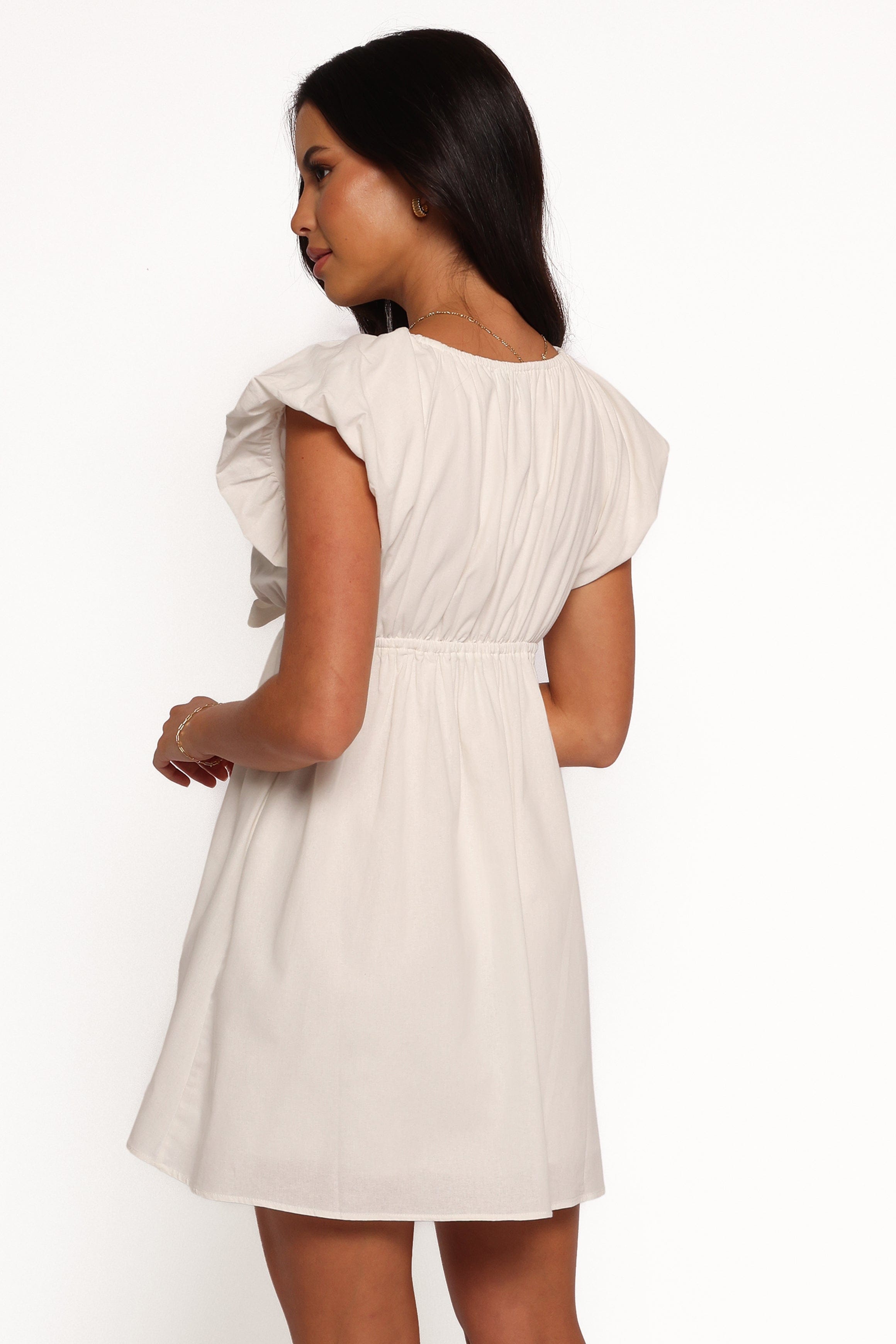Petal and Pup USA DRESSES Kathy Mini Dress - White