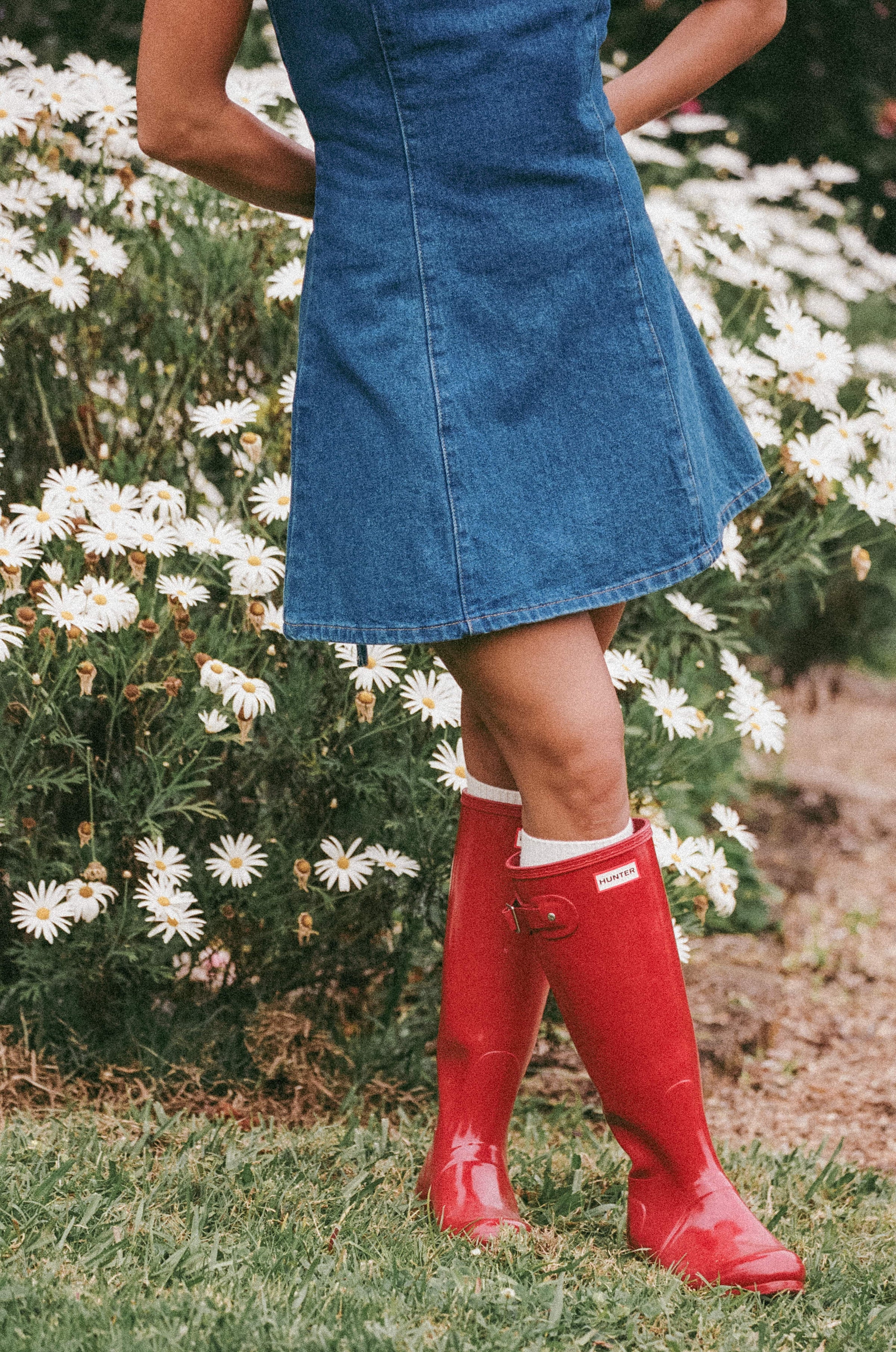 Petal and Pup USA DRESSES Katina Mini Dress - Denim