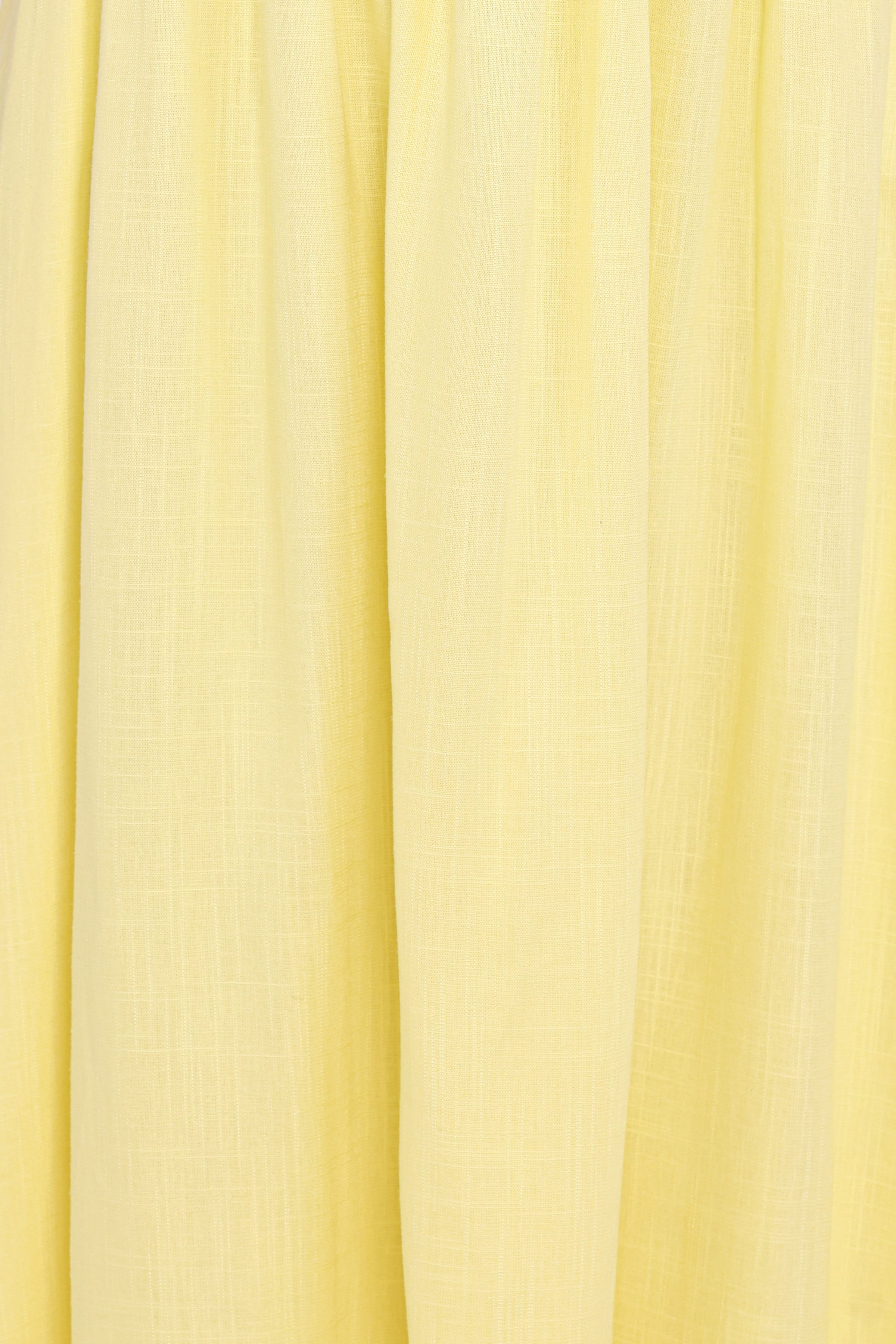 Petal and Pup USA DRESSES Kayt Strapless Dress - Butter Yellow