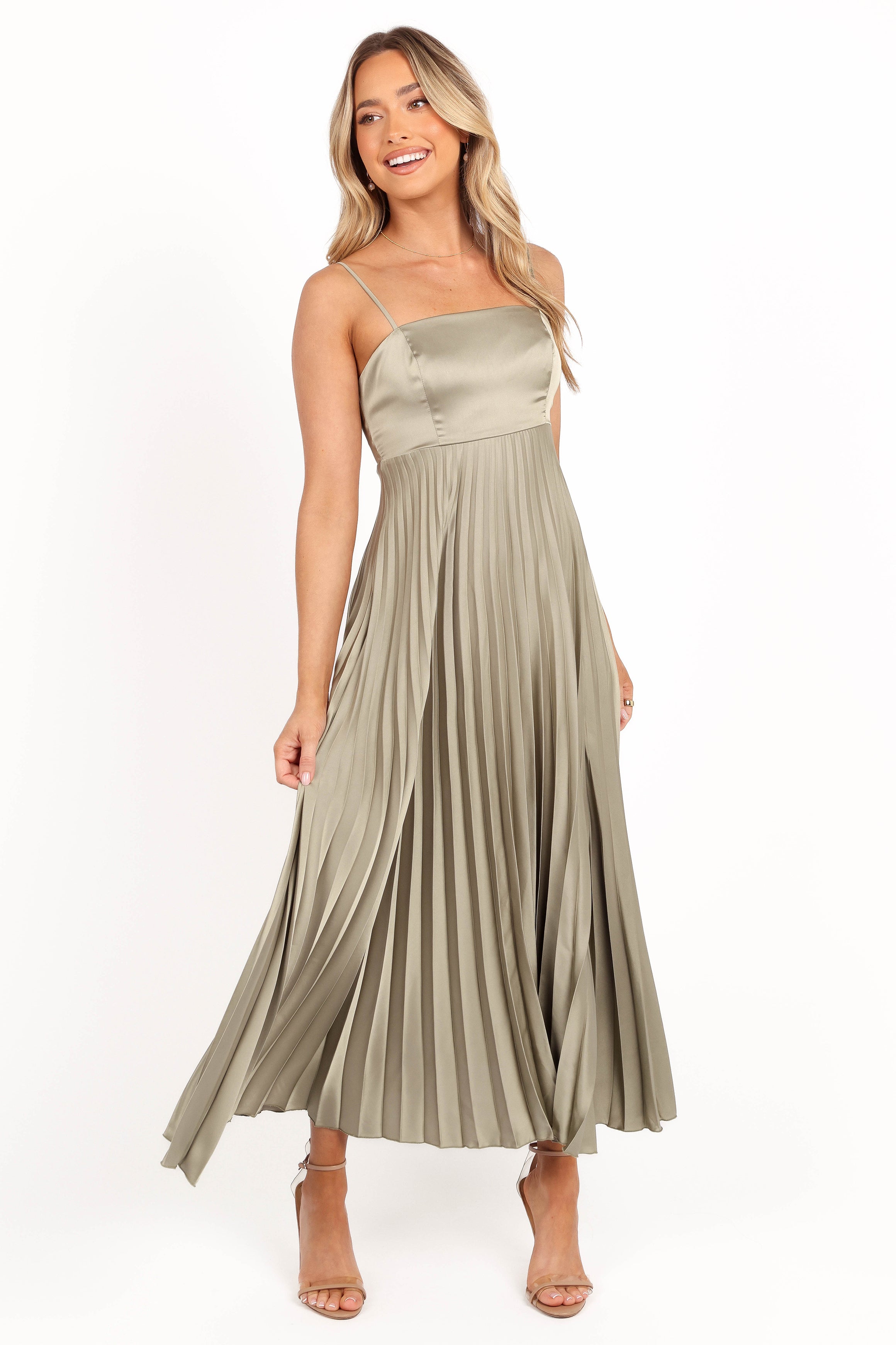 Petal and Pup USA DRESSES Keegan Maxi Dress - Olive