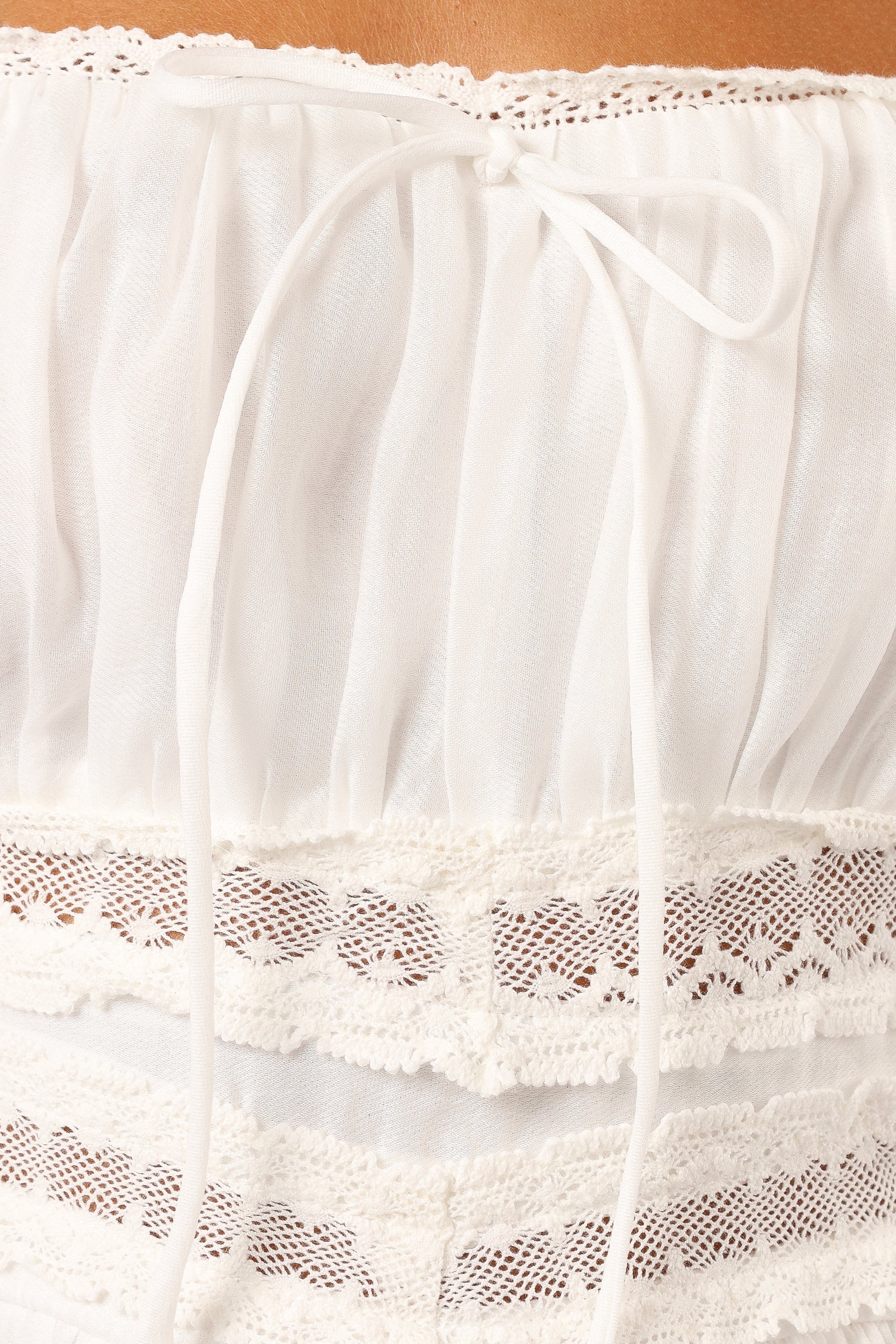 Petal and Pup USA DRESSES Keely Mini Dress - Off White