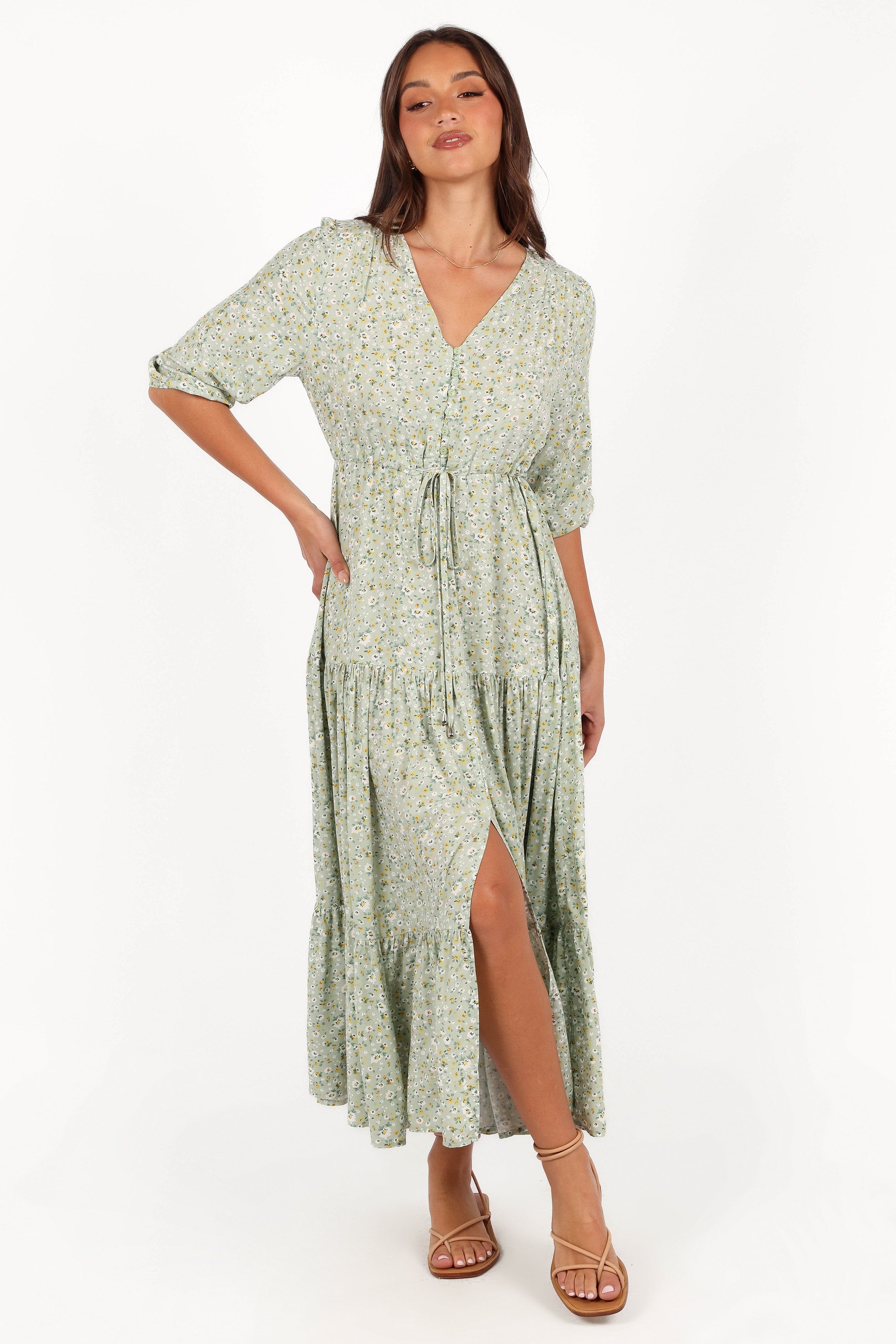 Petal and Pup USA DRESSES Kelda Dress - Floral Print