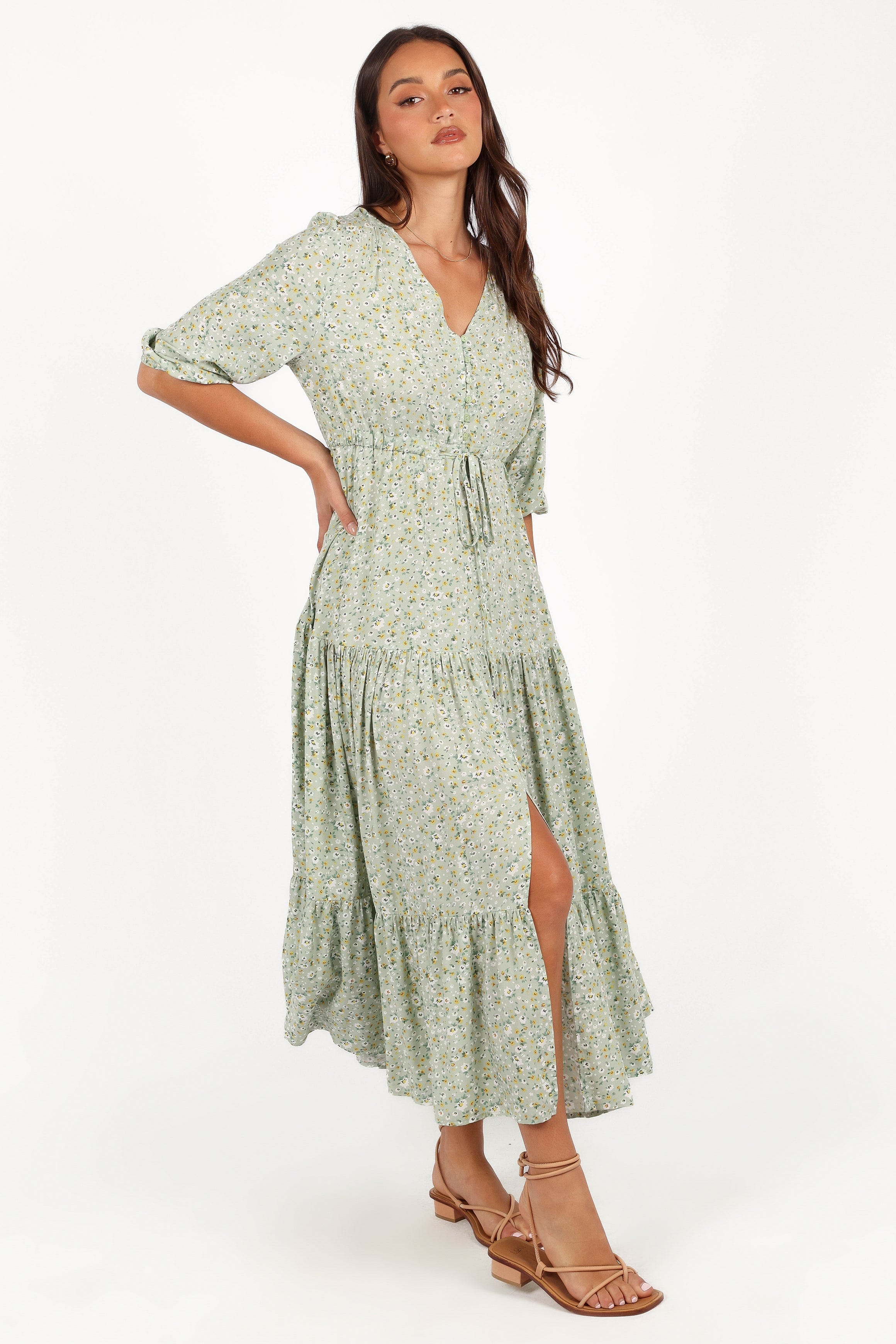 Petal and Pup USA DRESSES Kelda Dress - Floral Print