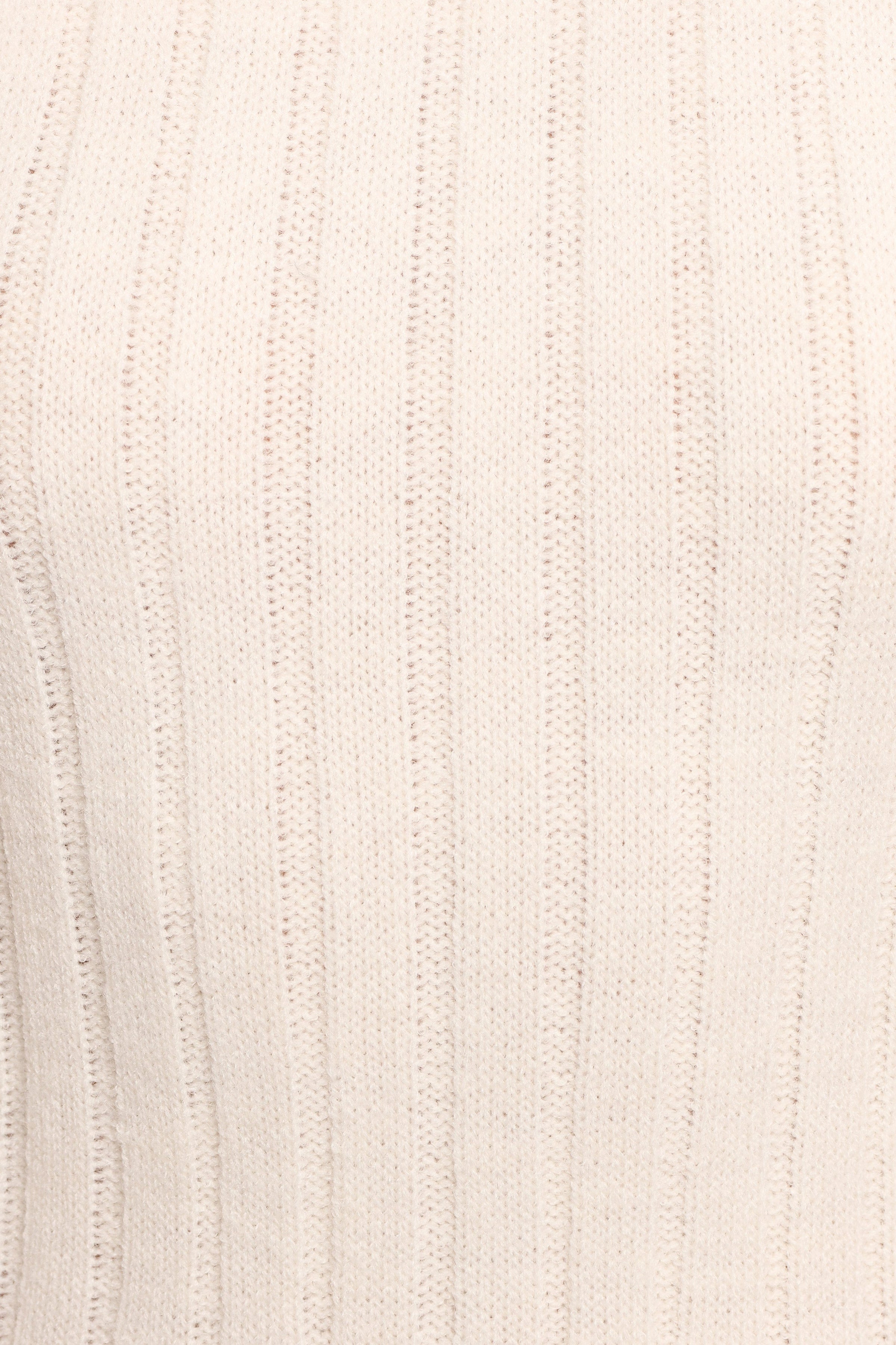 Petal and Pup USA DRESSES Kellie Knit Midi Dress - White