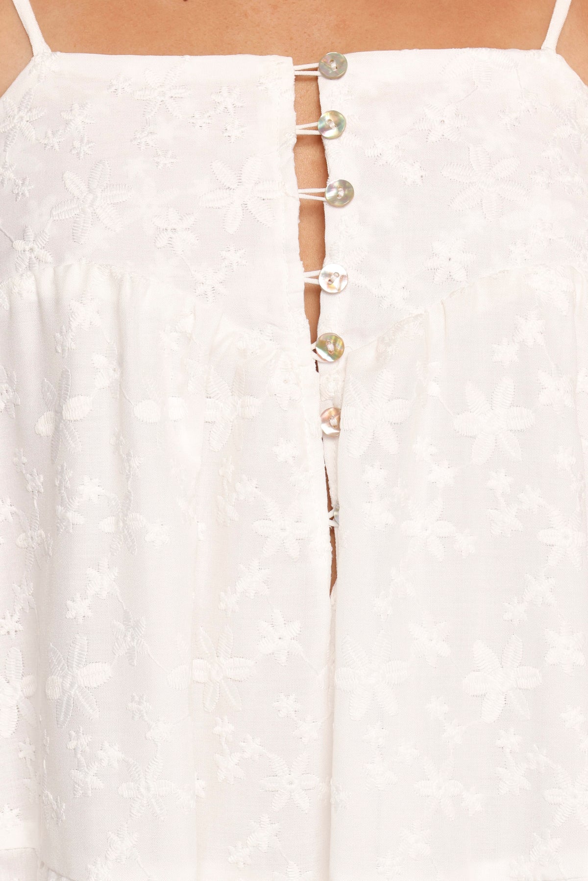 Petal and Pup USA DRESSES Kendal Maxi Dress - White (Hold for Rack)