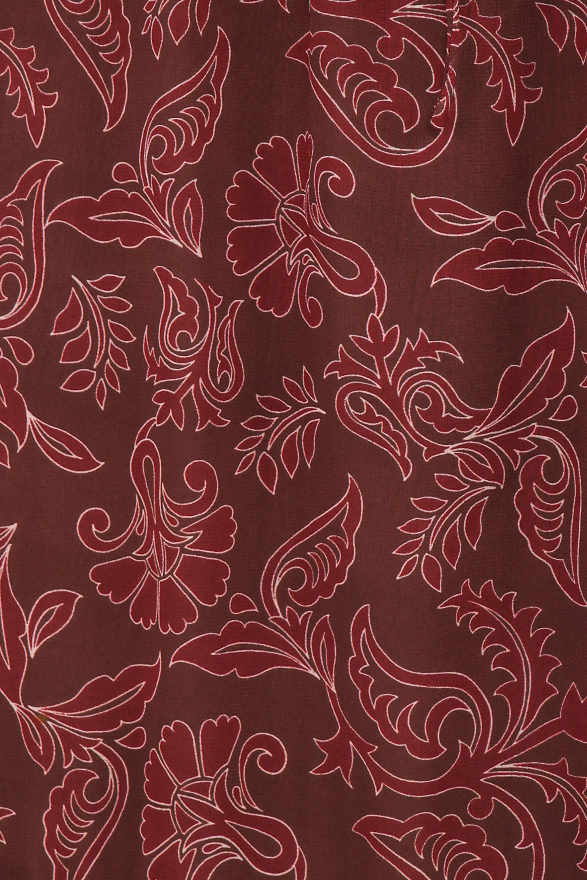 Petal and Pup USA DRESSES Keziah Long Sleeve Maxi Dress - Burgundy Paisley