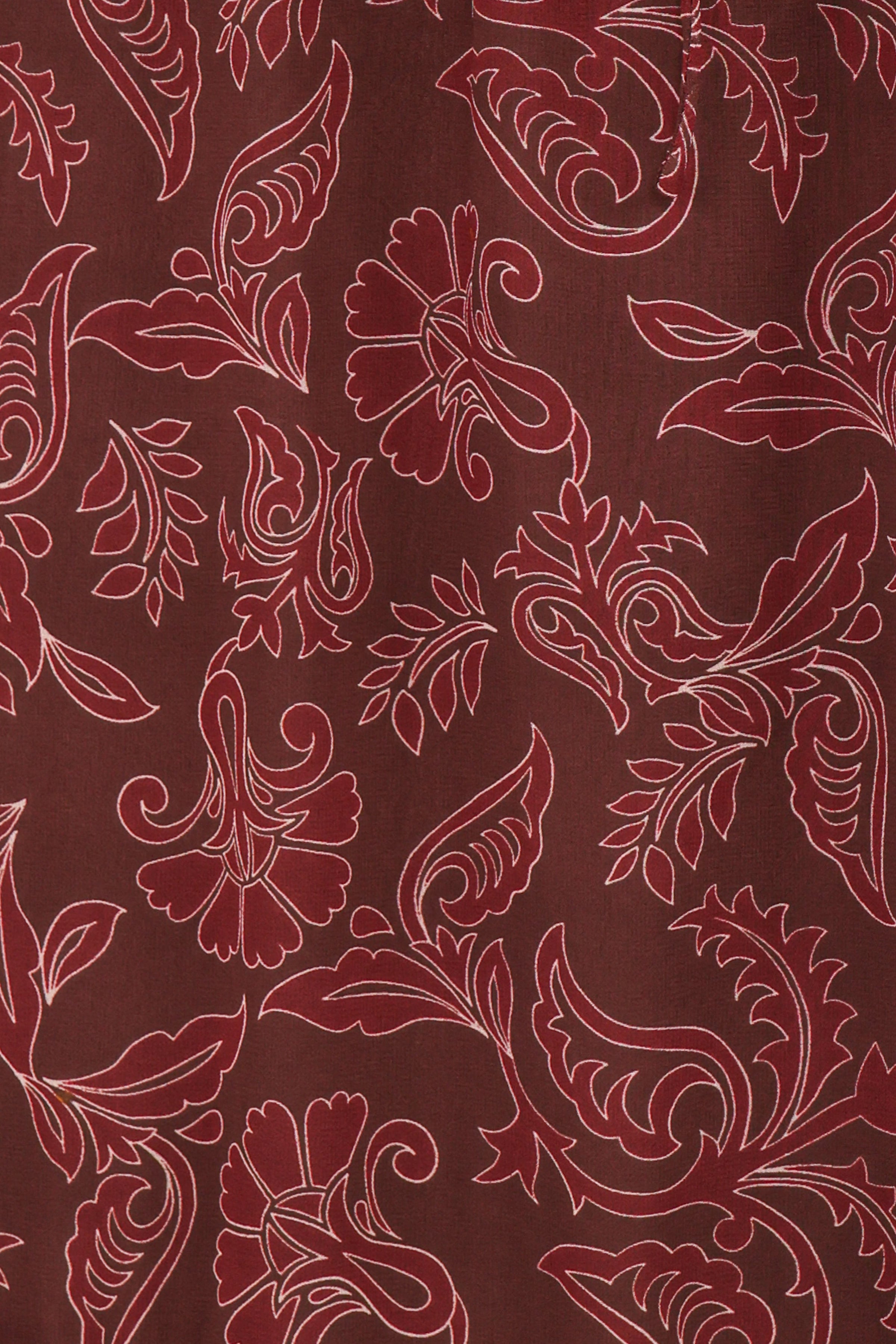 Petal and Pup USA DRESSES Keziah Long Sleeve Maxi Dress - Burgundy Paisley