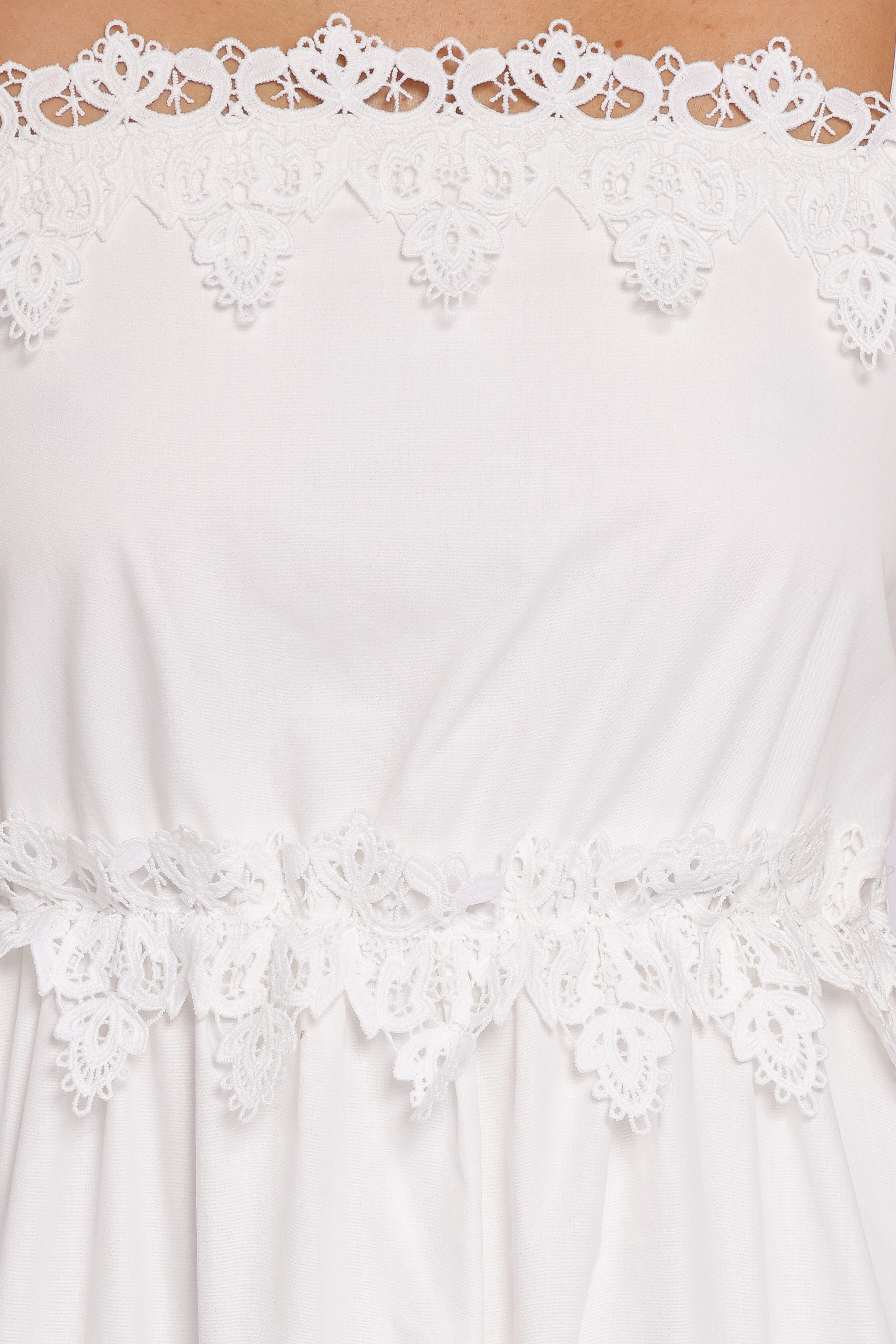 Petal and Pup USA DRESSES Kiana Midi Dress - White