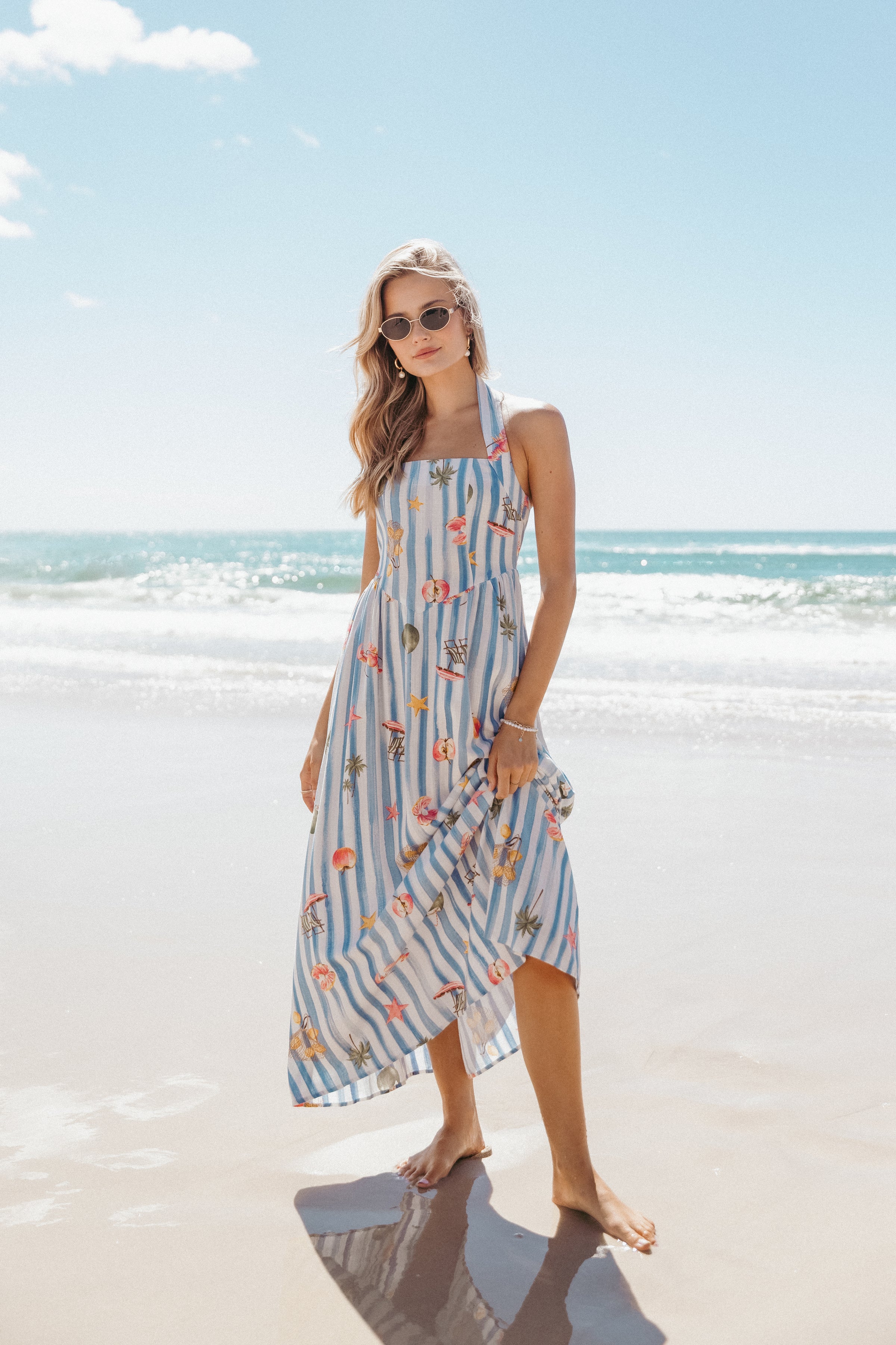 Petal and Pup USA DRESSES Kiera Midi Dress - Esme
