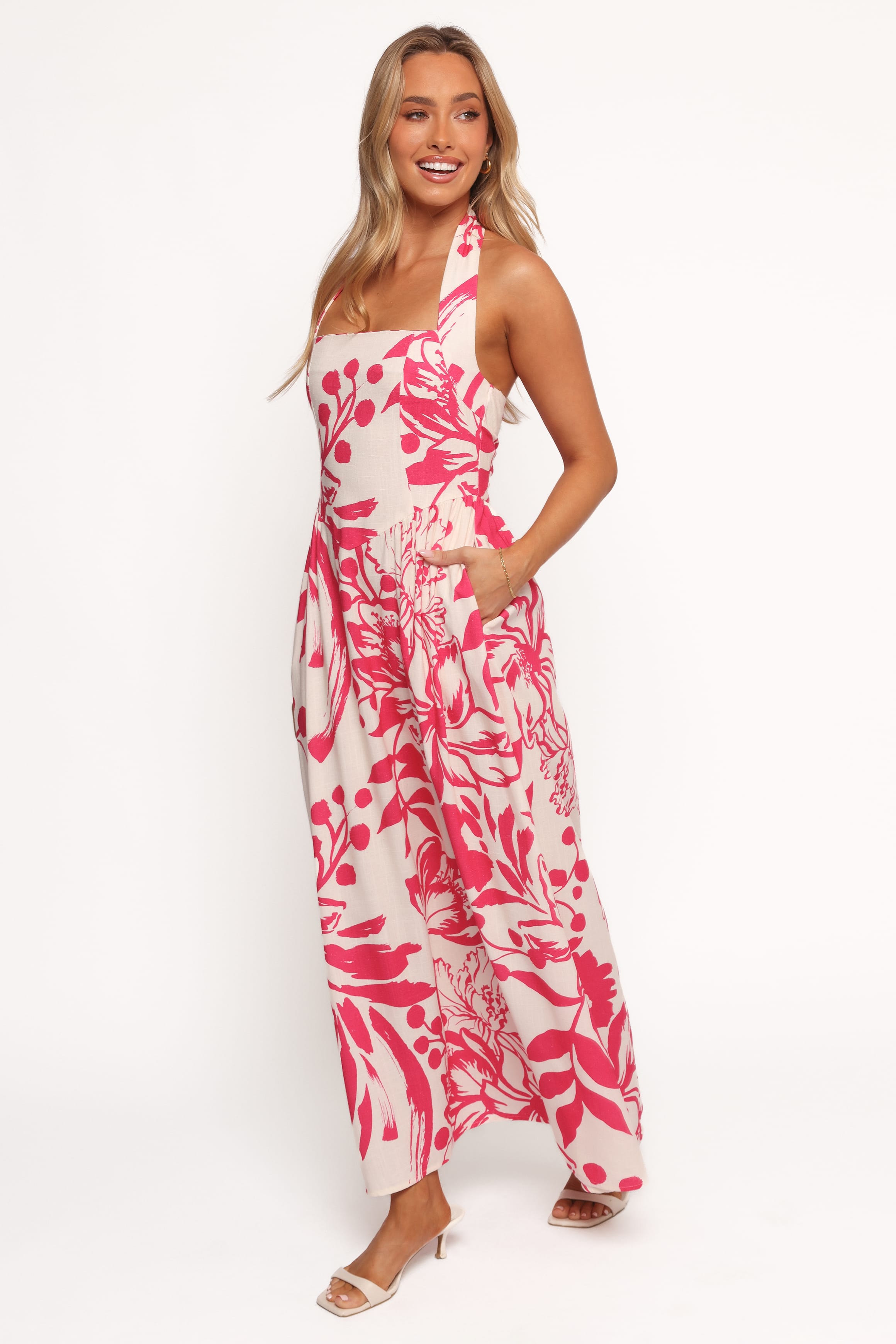 Petal and Pup USA DRESSES Kiera Midi Dress - Rosalind
