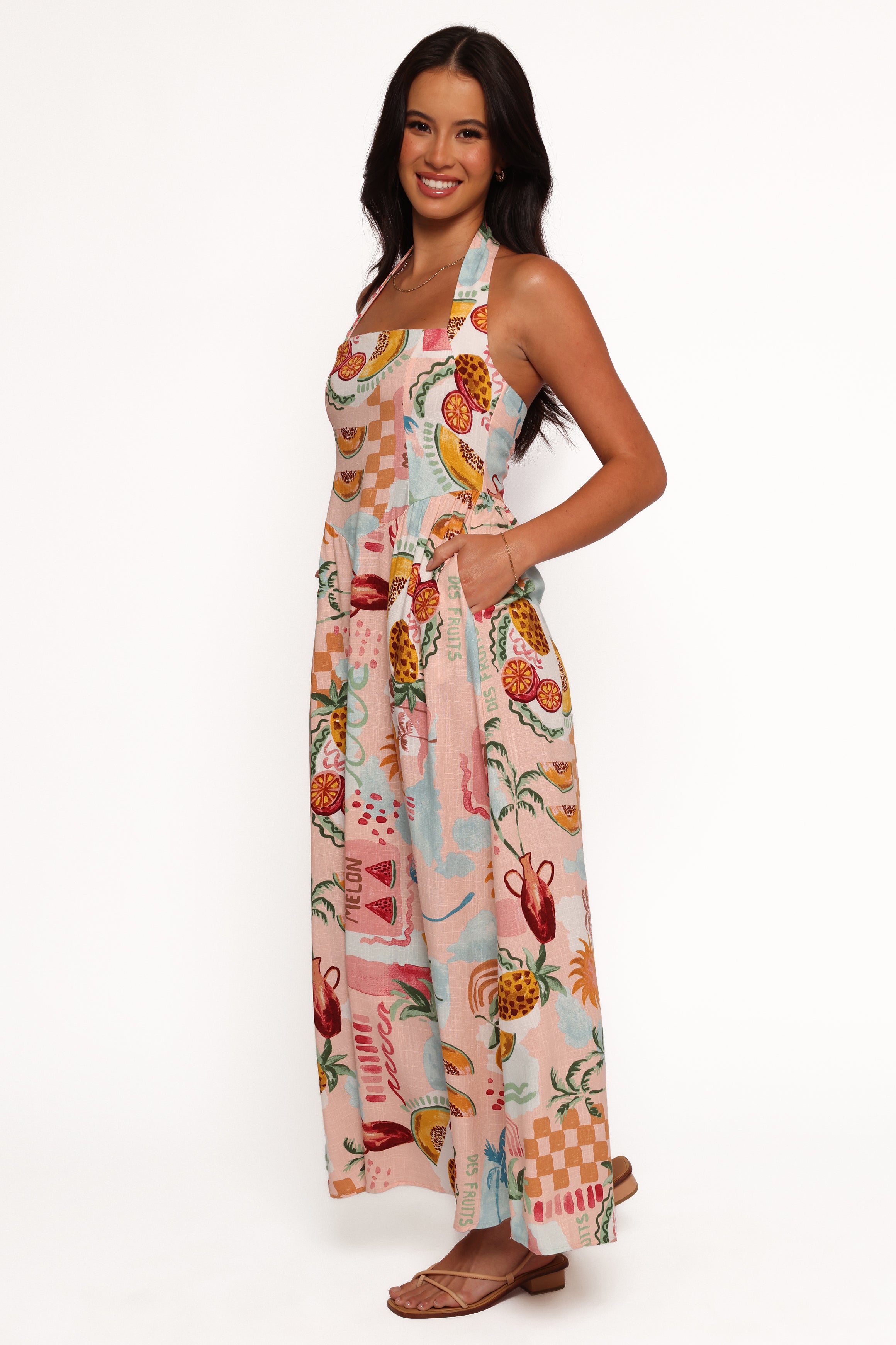 Petal and Pup USA DRESSES Kiera Midi Dress - Summer Haze