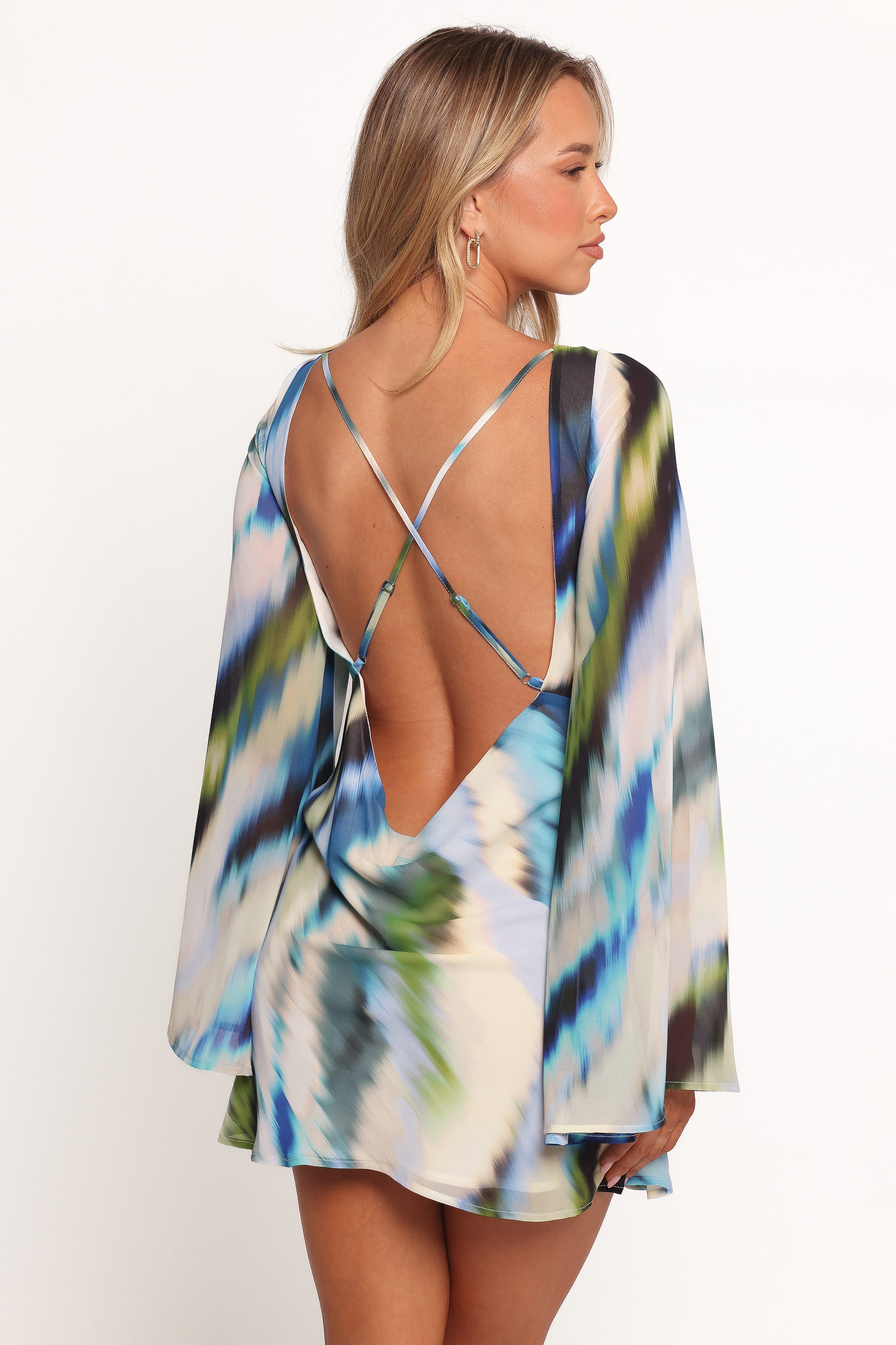 Petal and Pup USA DRESSES Kimber Mini Dress - Mirage Print