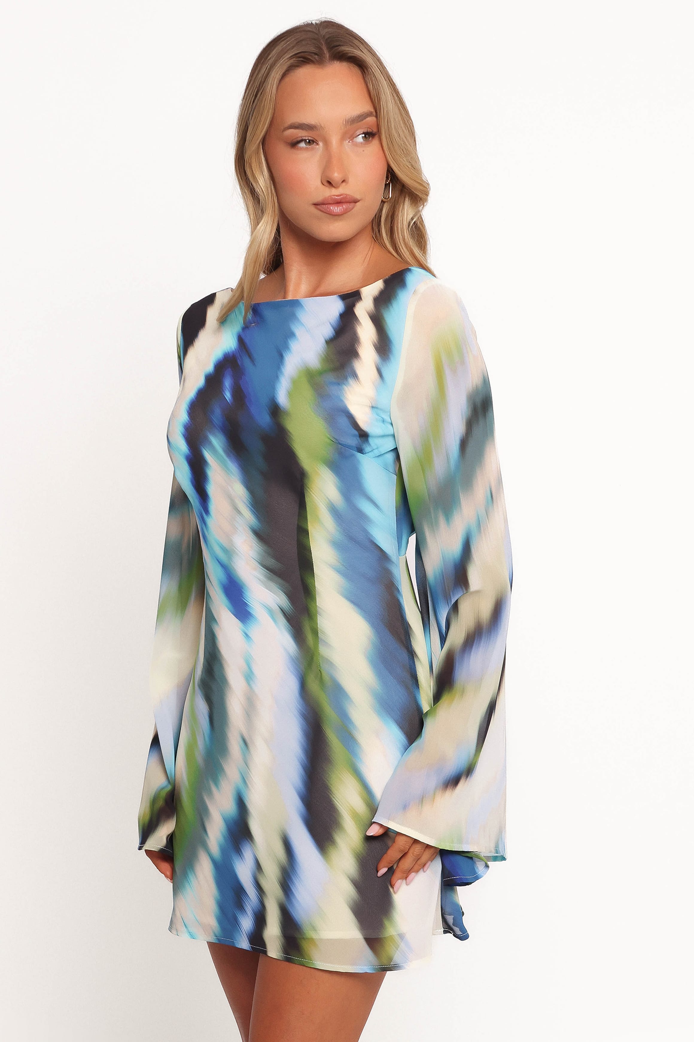 Petal and Pup USA DRESSES Kimber Mini Dress - Mirage Print