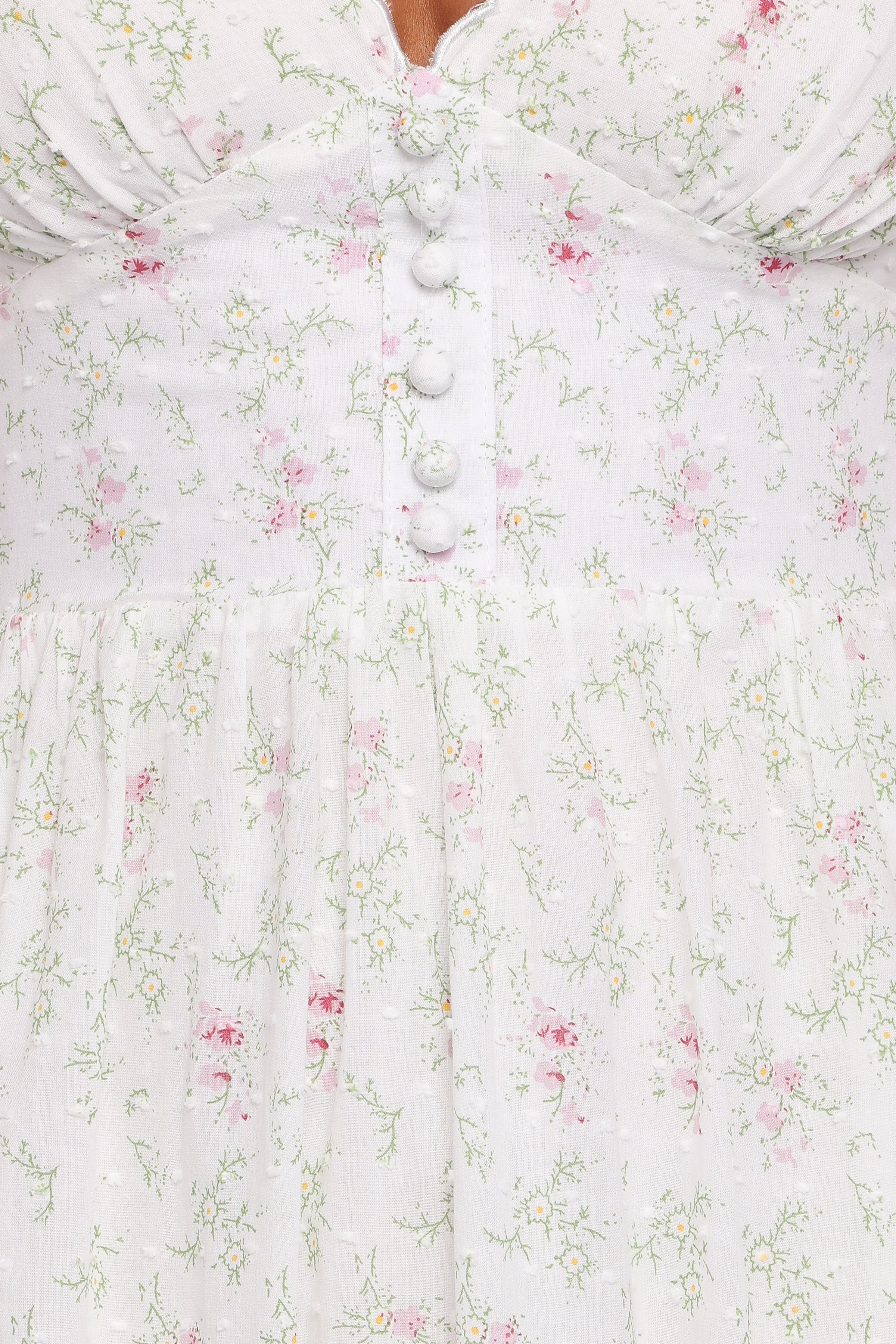 Petal and Pup USA DRESSES Kimlee Midi Dress - Garden Ditsy