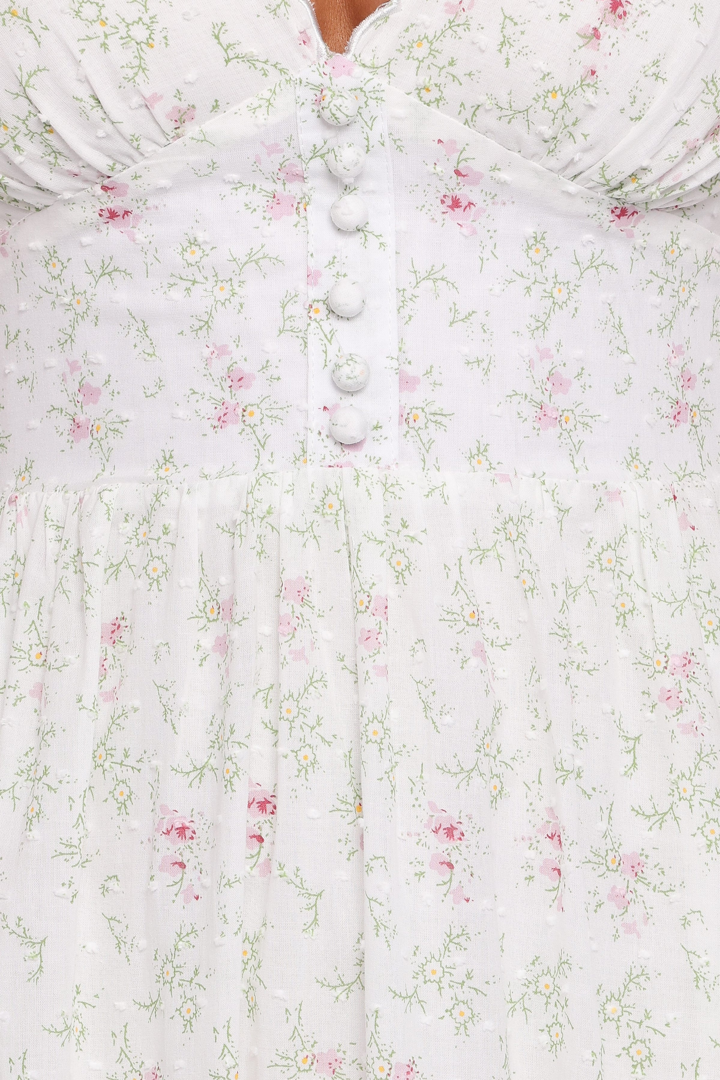 Petal and Pup USA DRESSES Kimlee Midi Dress - Garden Ditsy