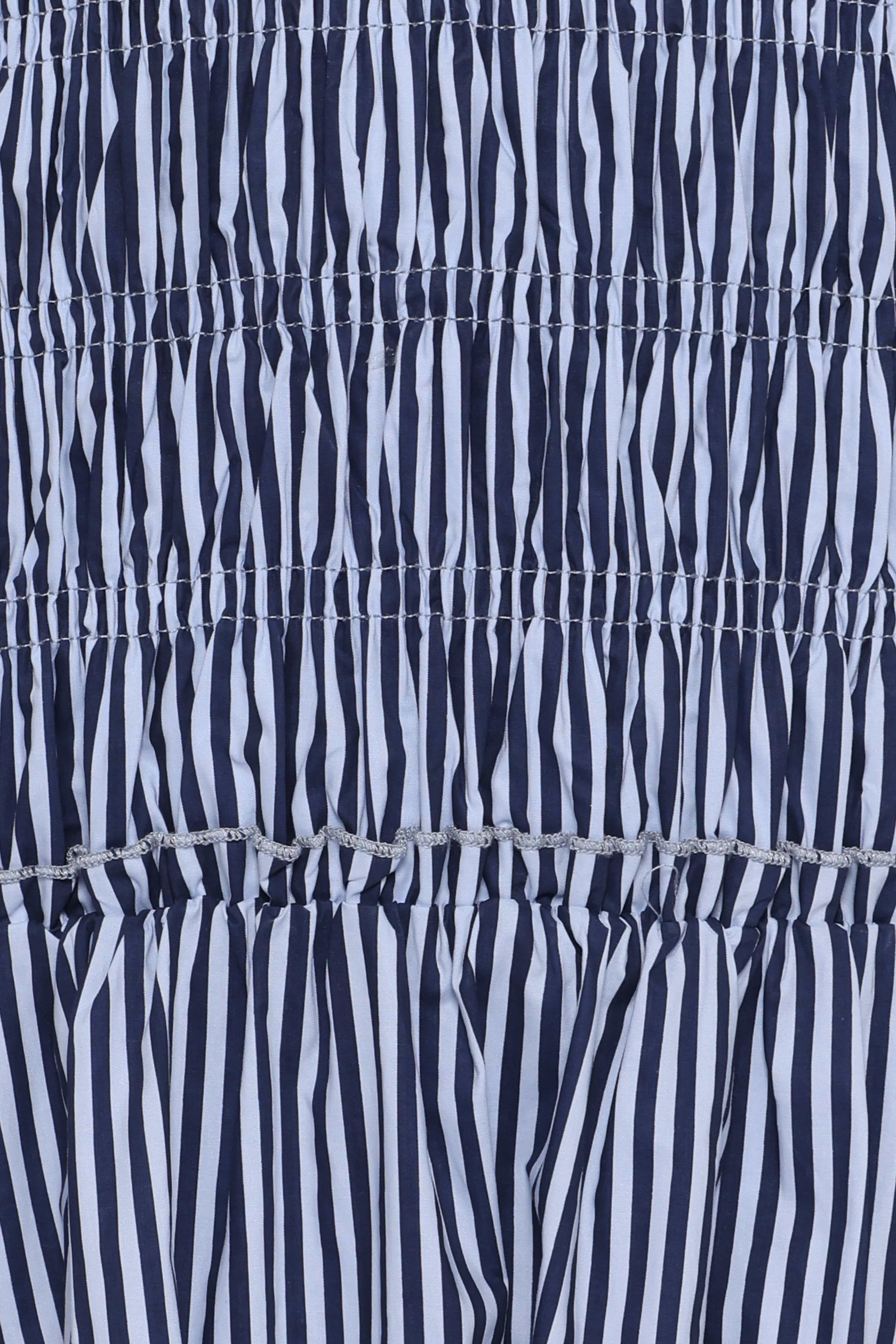 Petal and Pup USA DRESSES Kirrilee Maxi Dress - Blue Stripe