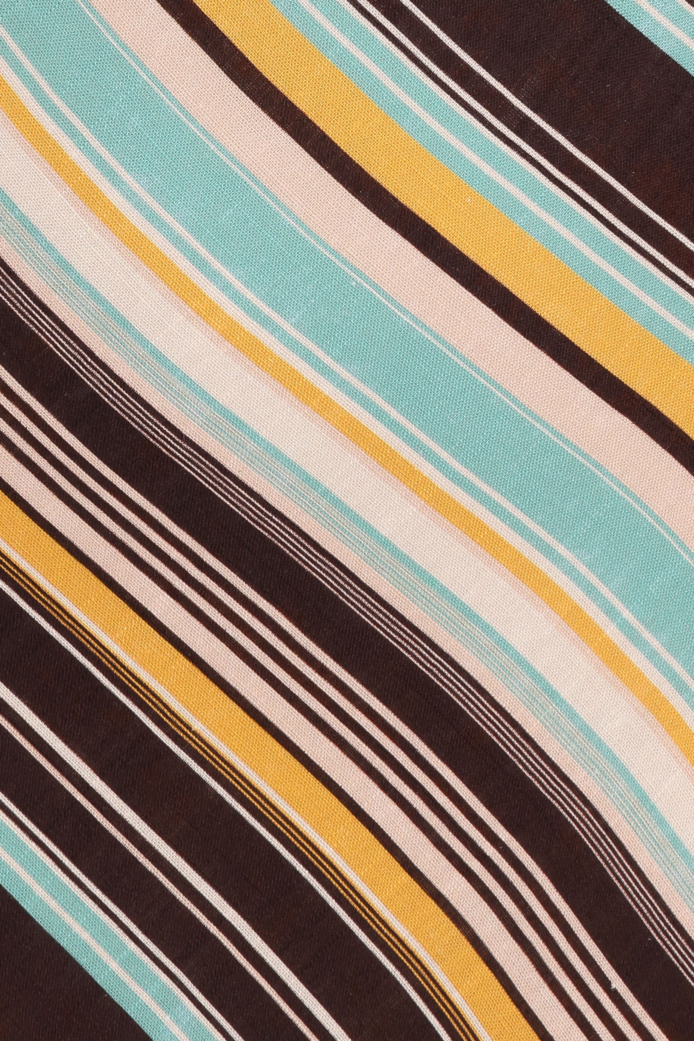 Petal and Pup USA DRESSES Kosta Mini Dress - Brown Retro Stripe