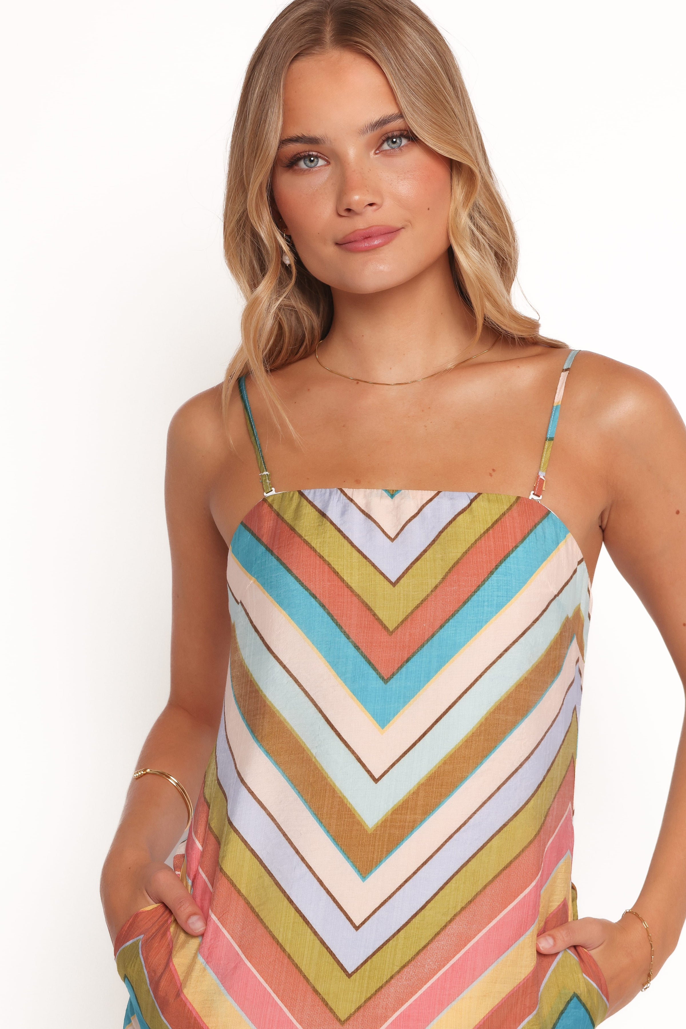 Petal and Pup USA DRESSES Lane A-line Maxi Dress - Multi