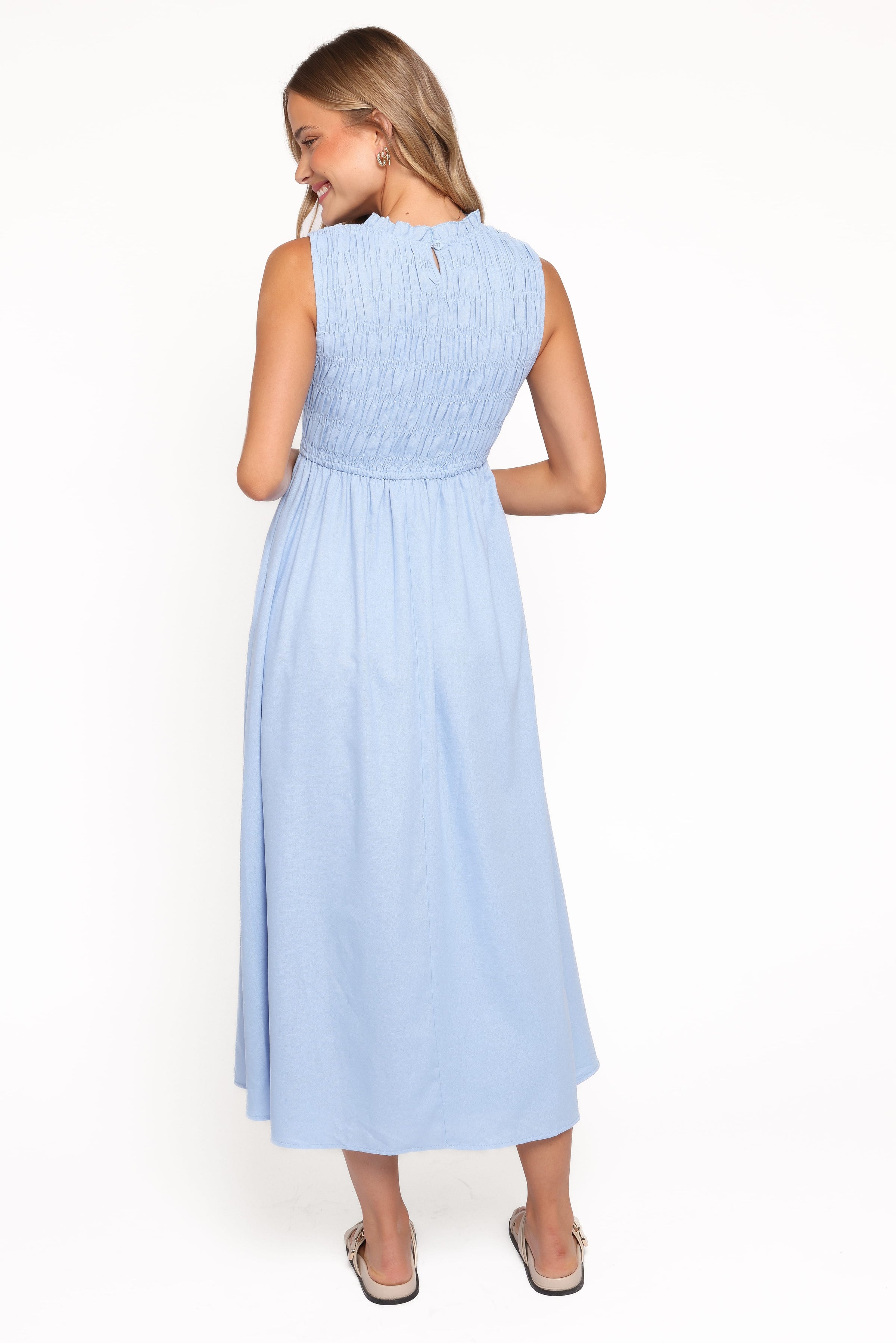 Petal and Pup USA DRESSES Lanna Maxi Dress - Blue