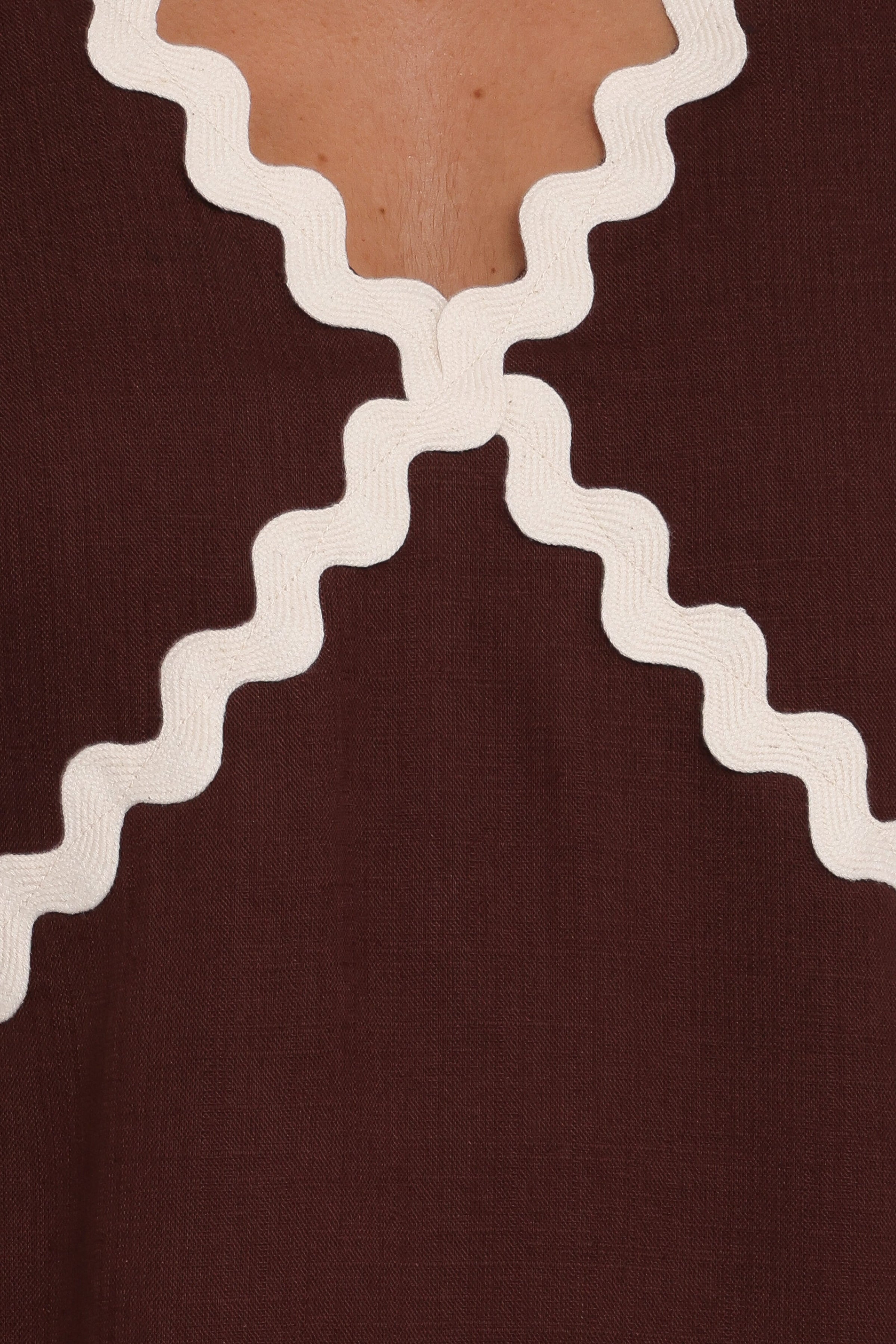 Petal and Pup USA DRESSES Lark Mini Dress - Brown