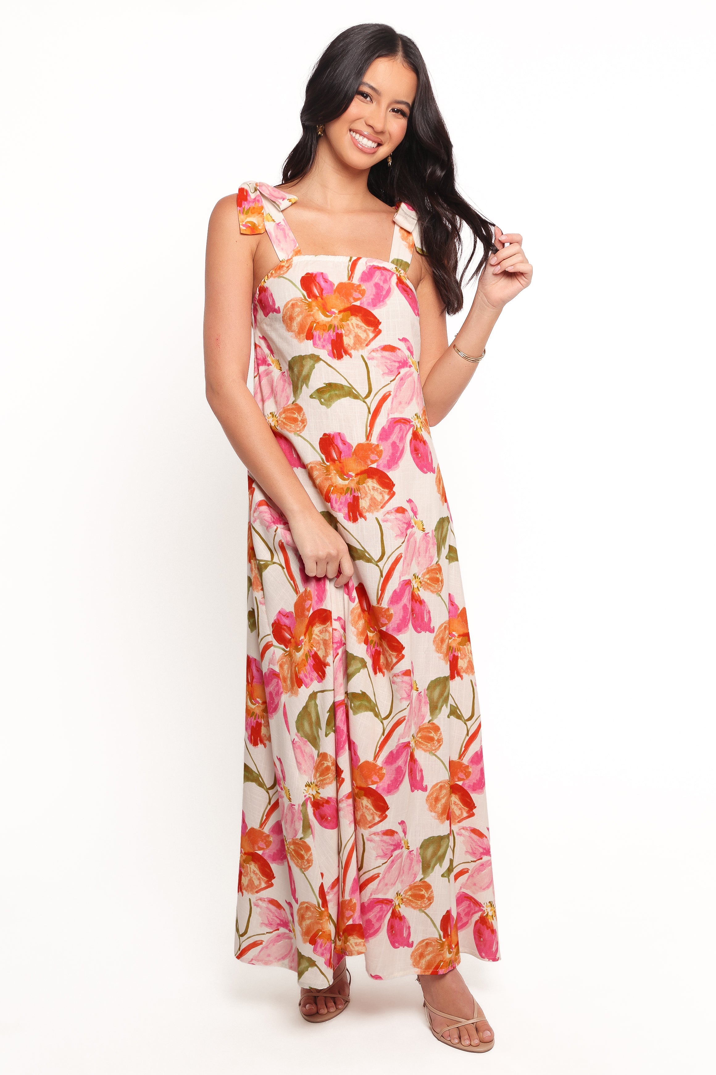 Petal and Pup USA DRESSES Larkey Maxi Dress - Everlyn Floral