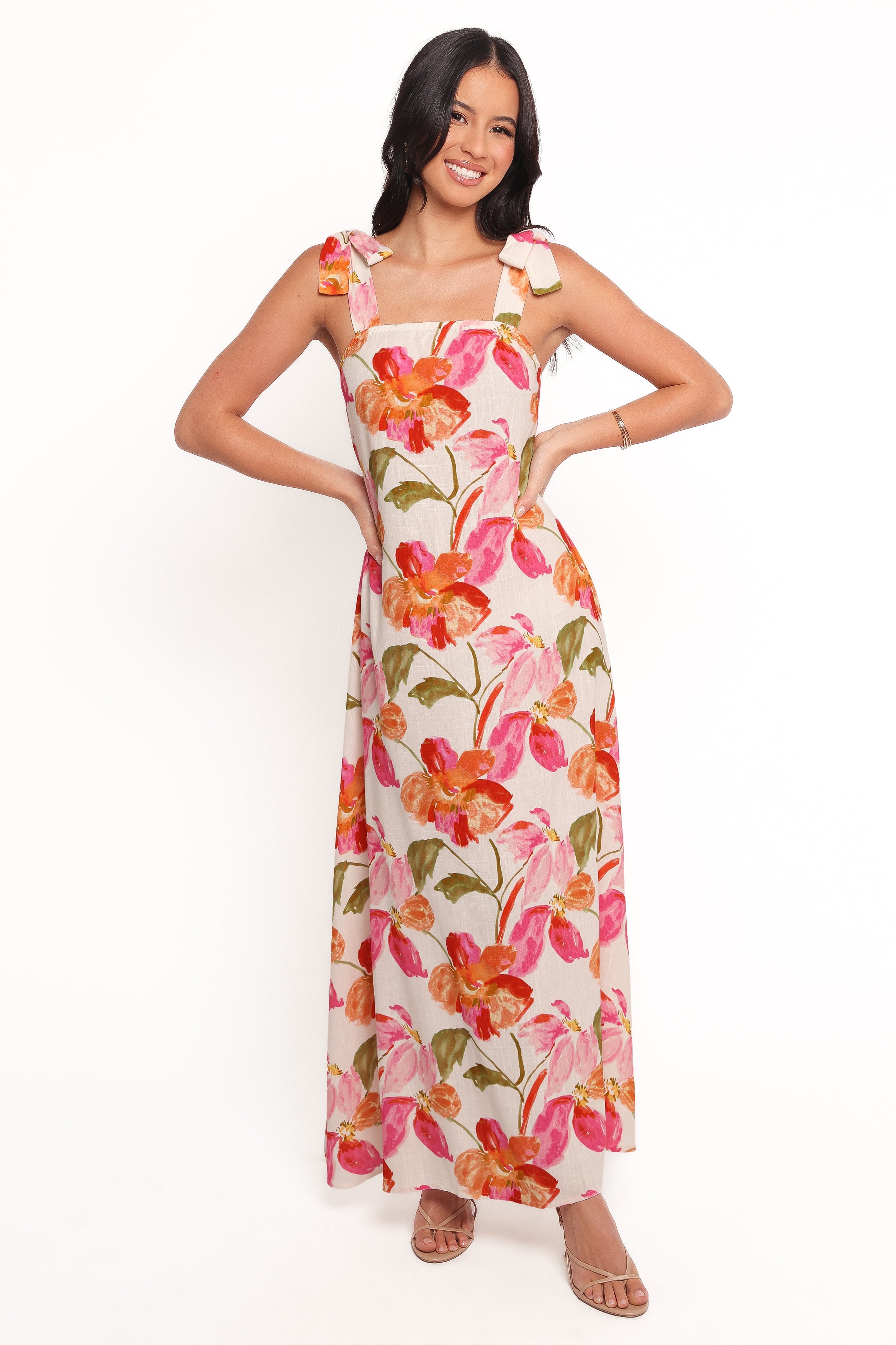 Petal and Pup USA DRESSES Larkey Maxi Dress - Everlyn Floral