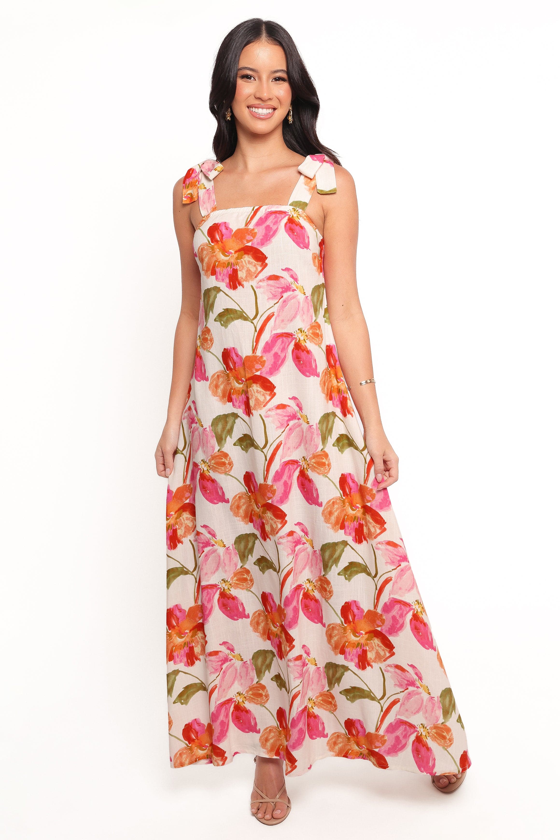 Petal and Pup USA DRESSES Larkey Maxi Dress - Everlyn Floral