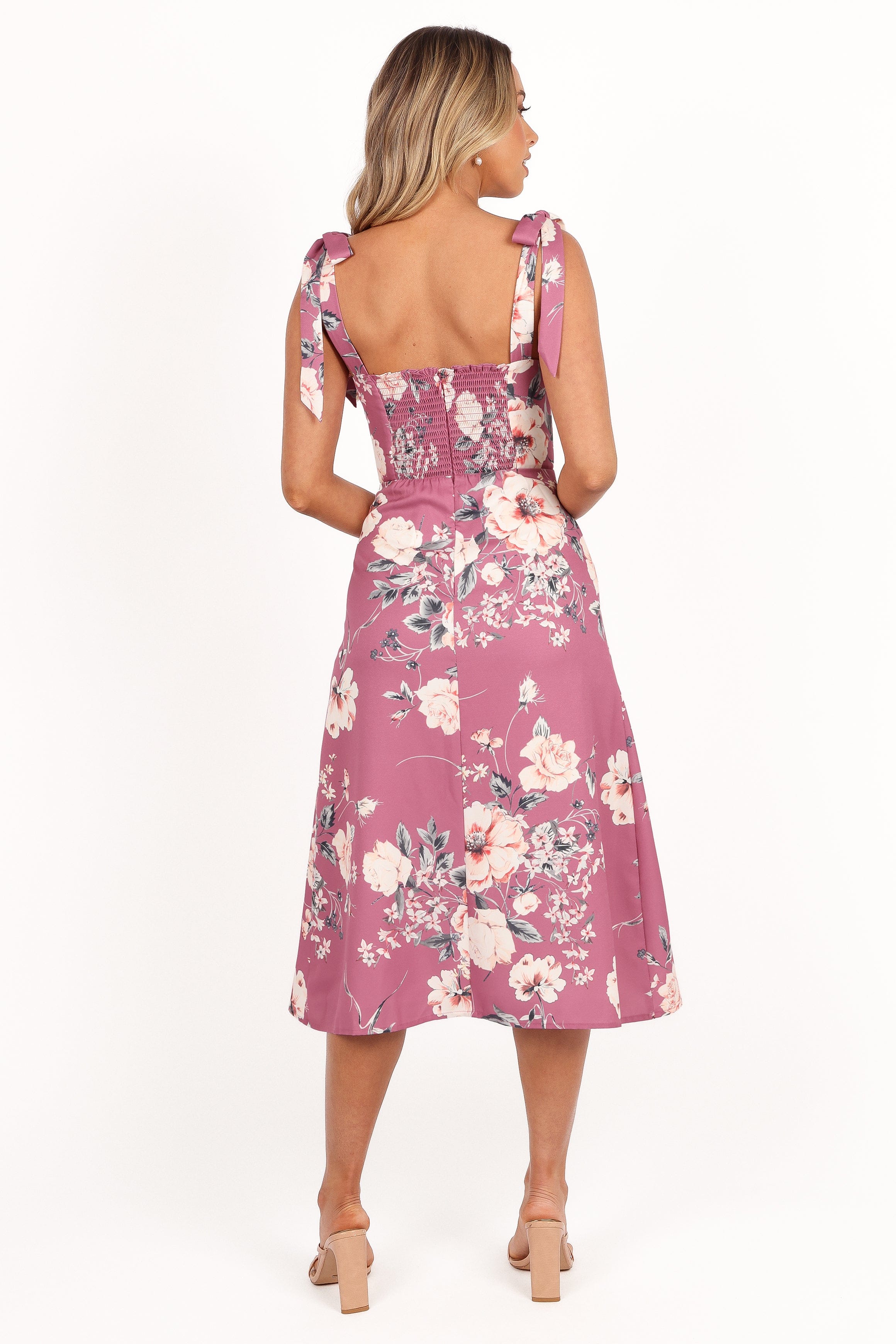 Petal and Pup USA DRESSES Laurel Dress - Dark Rose Floral