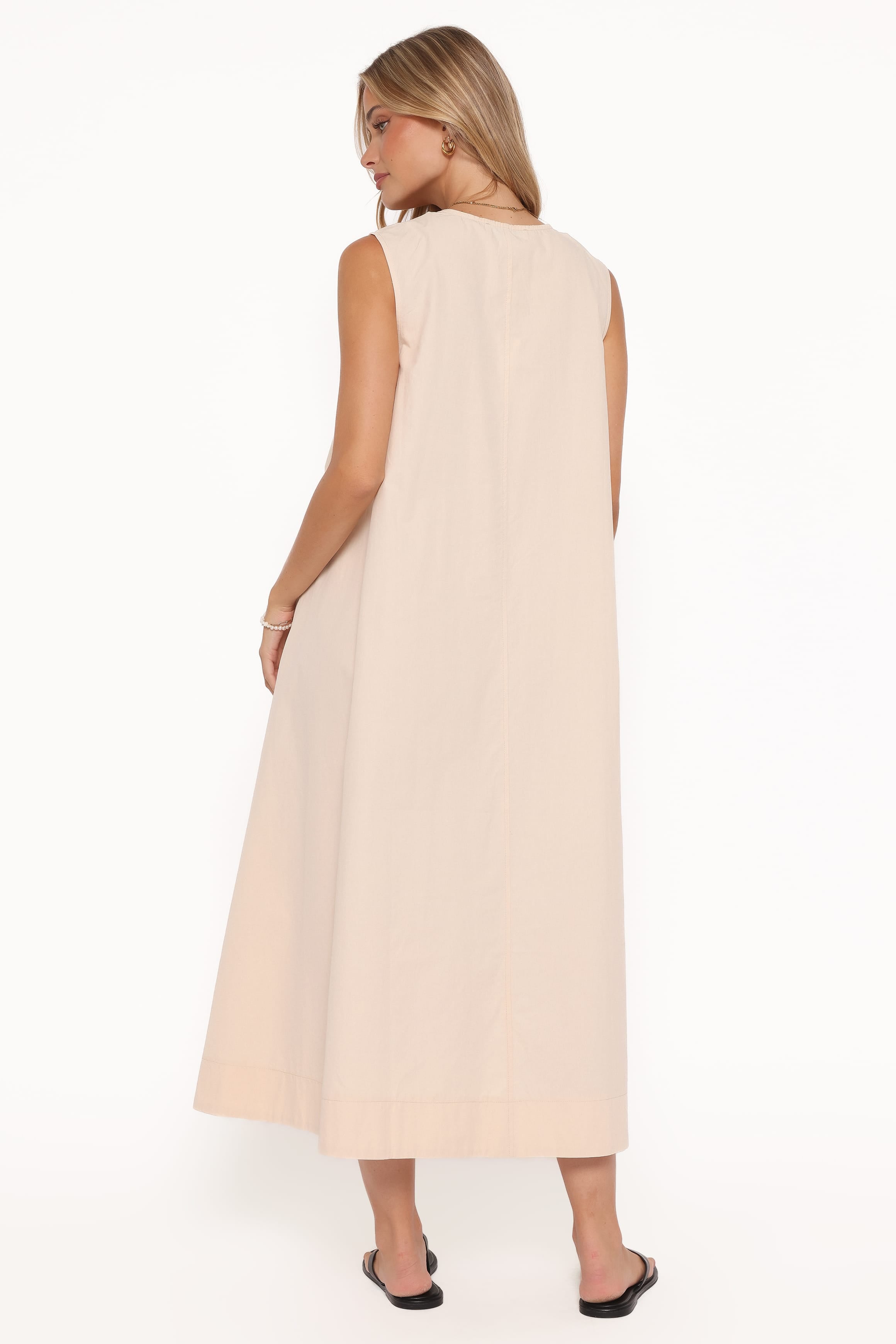 Petal and Pup USA DRESSES Laurita Maxi Dress - Oatmeal
