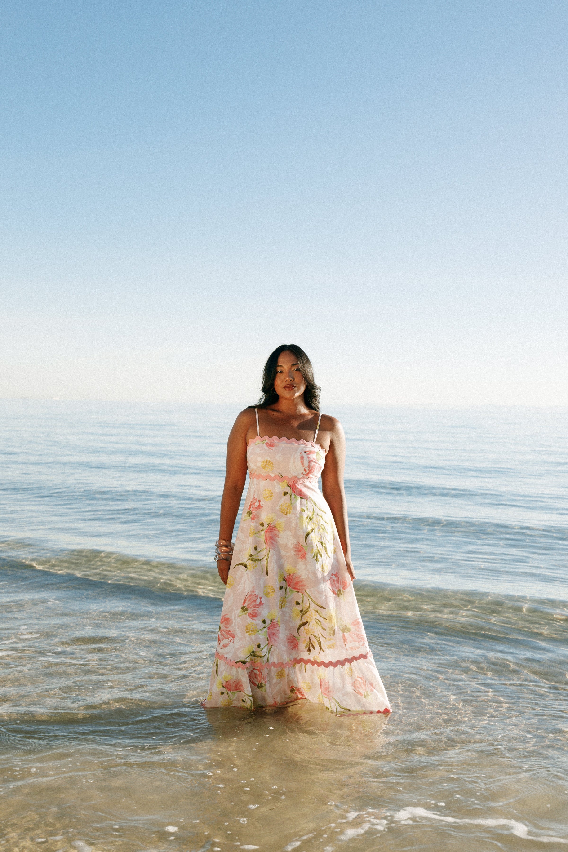 Petal and Pup USA DRESSES Layla Maxi Dress - Acacia Blossom