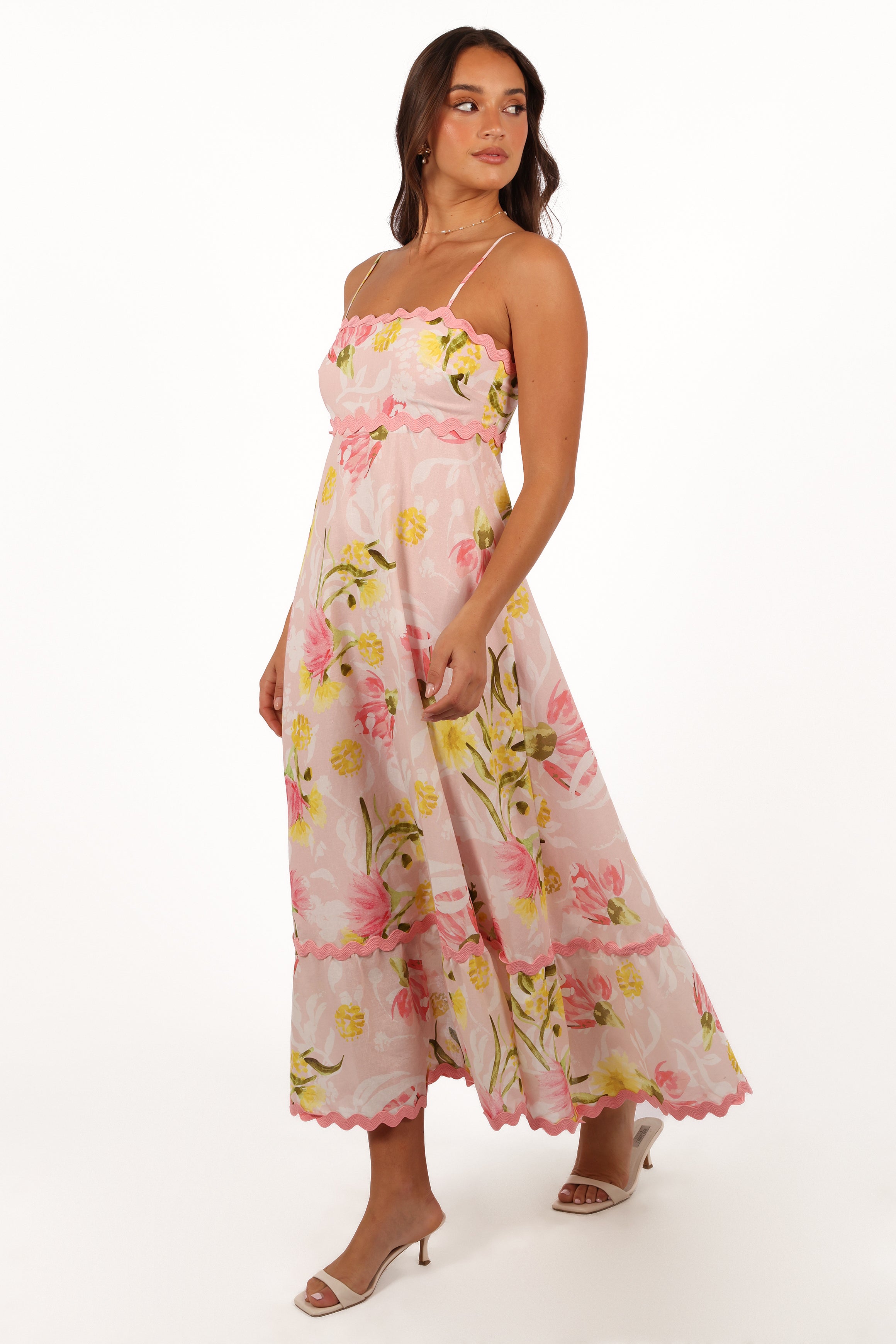 Petal and Pup USA DRESSES Layla Maxi Dress - Acacia Blossom