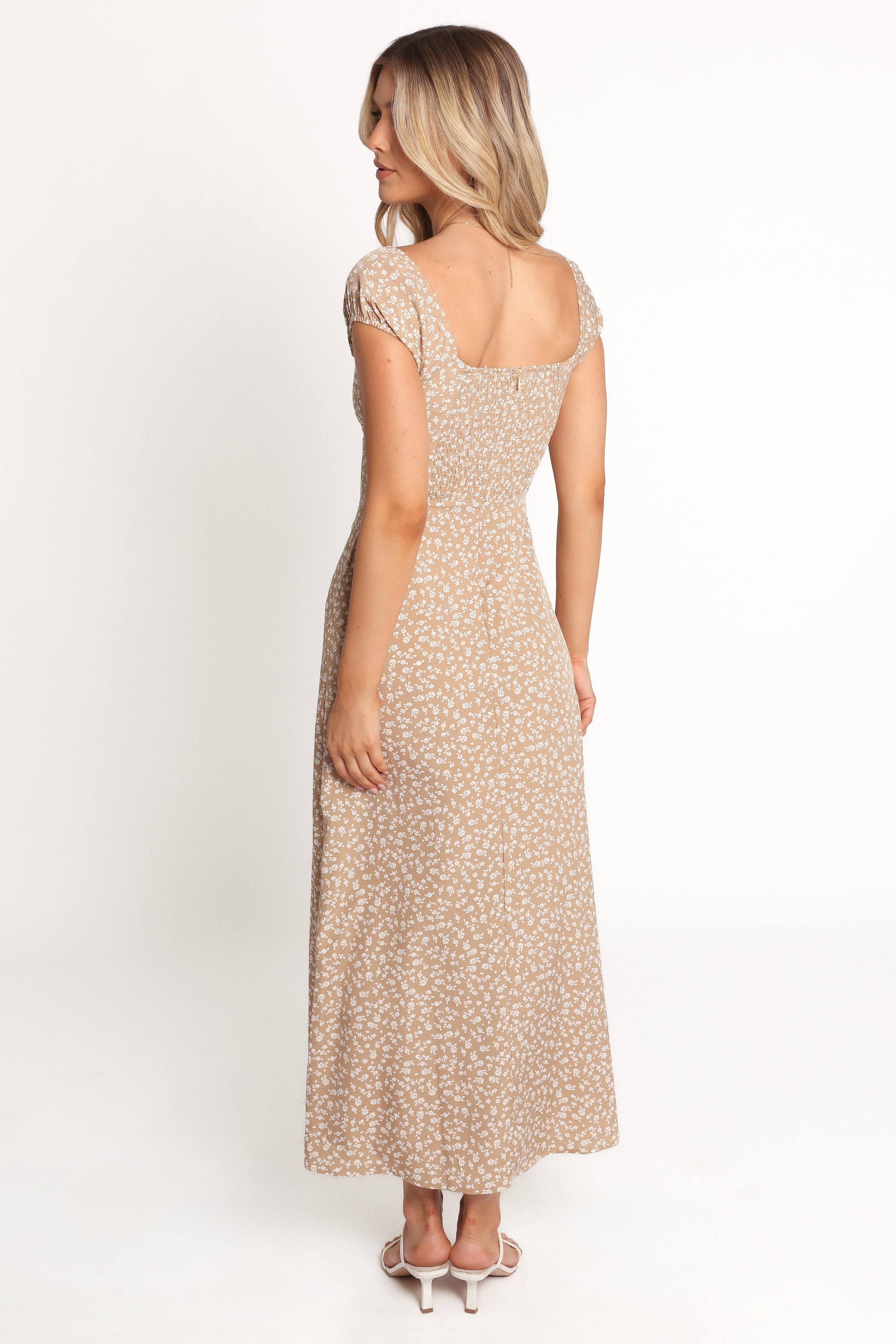 Petal and Pup USA DRESSES Leire Maxi Dress - Beige (Hold for Rack)