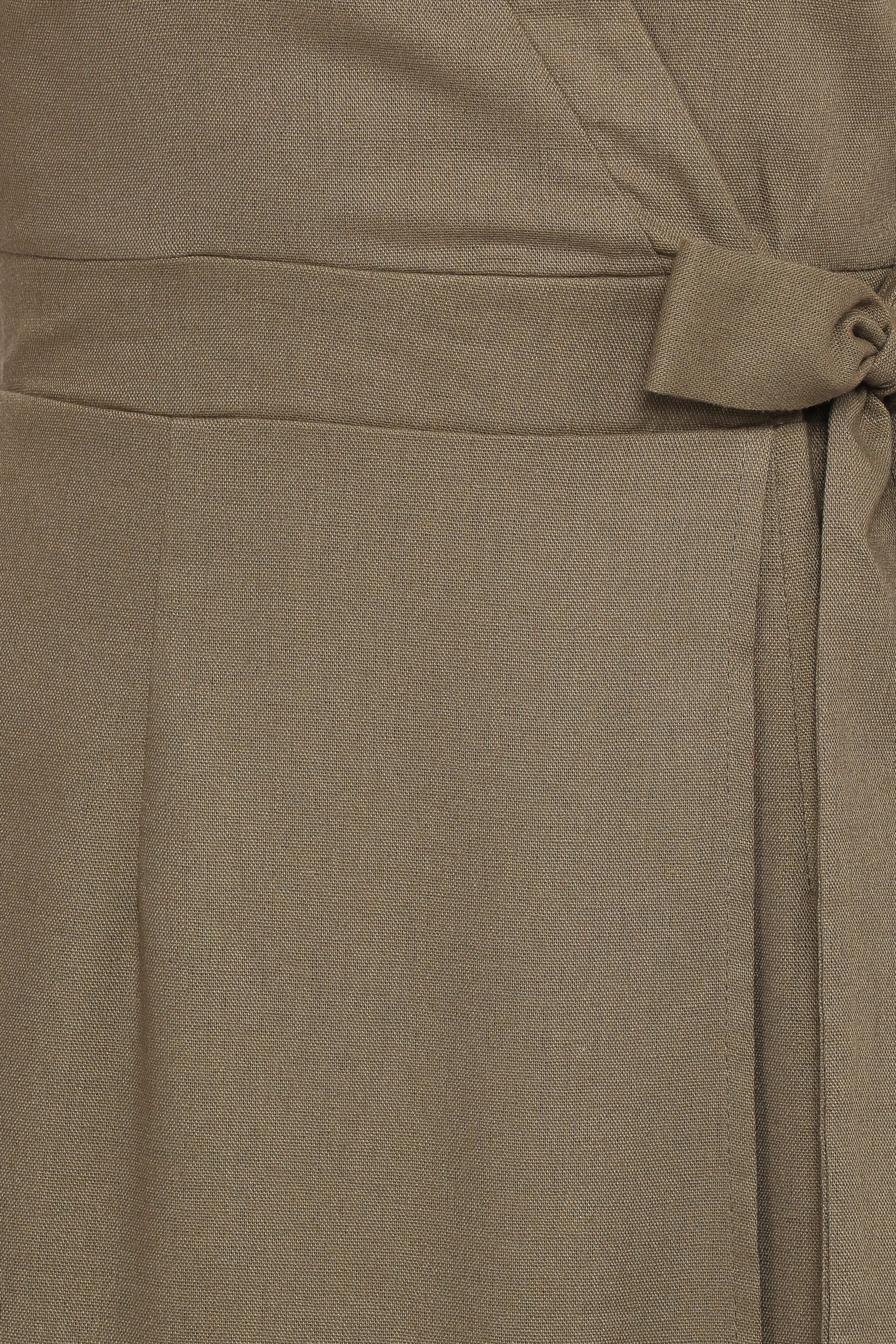 Petal and Pup USA DRESSES Leontine Midi Dress - Olive