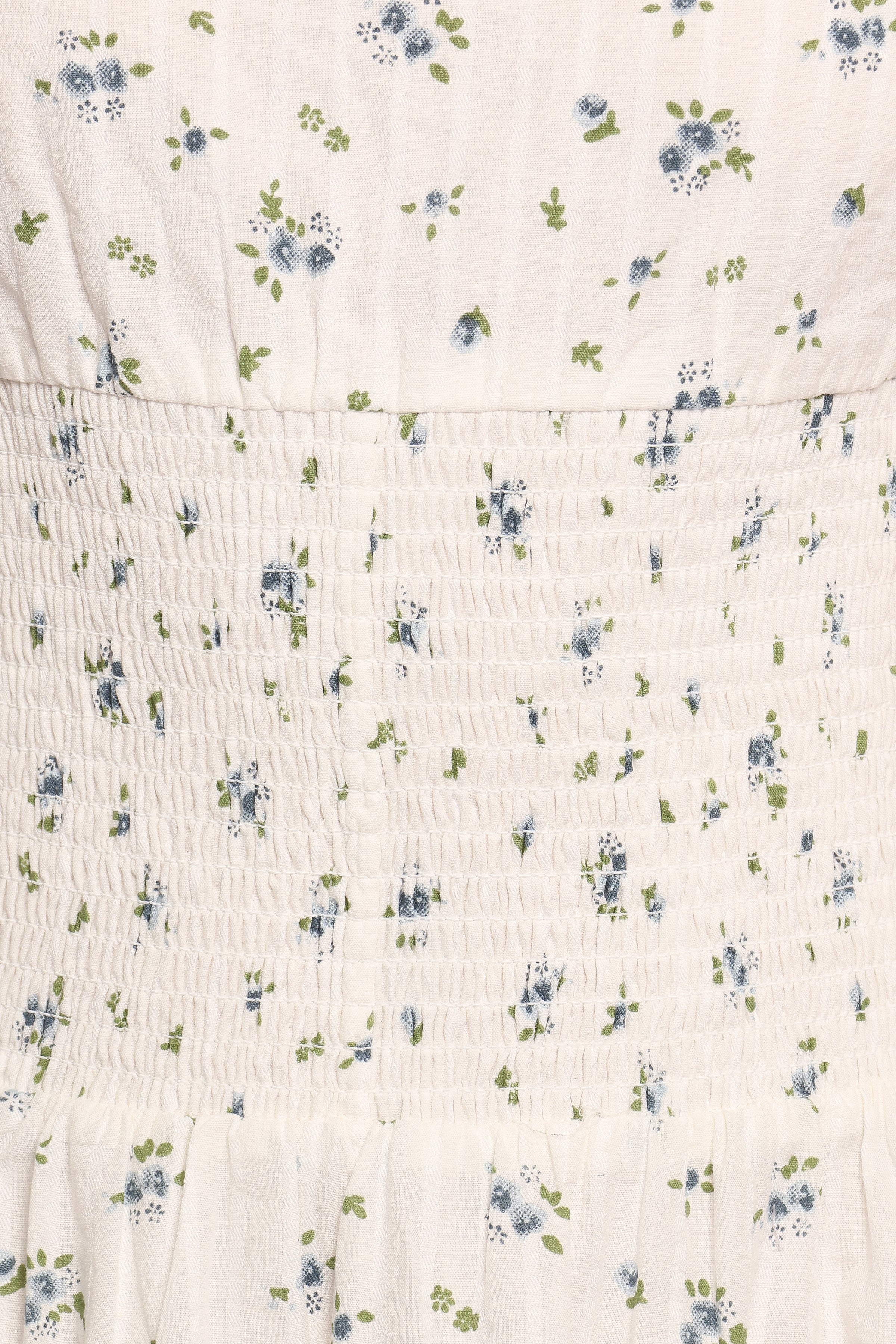 Petal and Pup USA DRESSES Leticia Midi Dress - Blue Ditsy Floral (Hold for Rack)