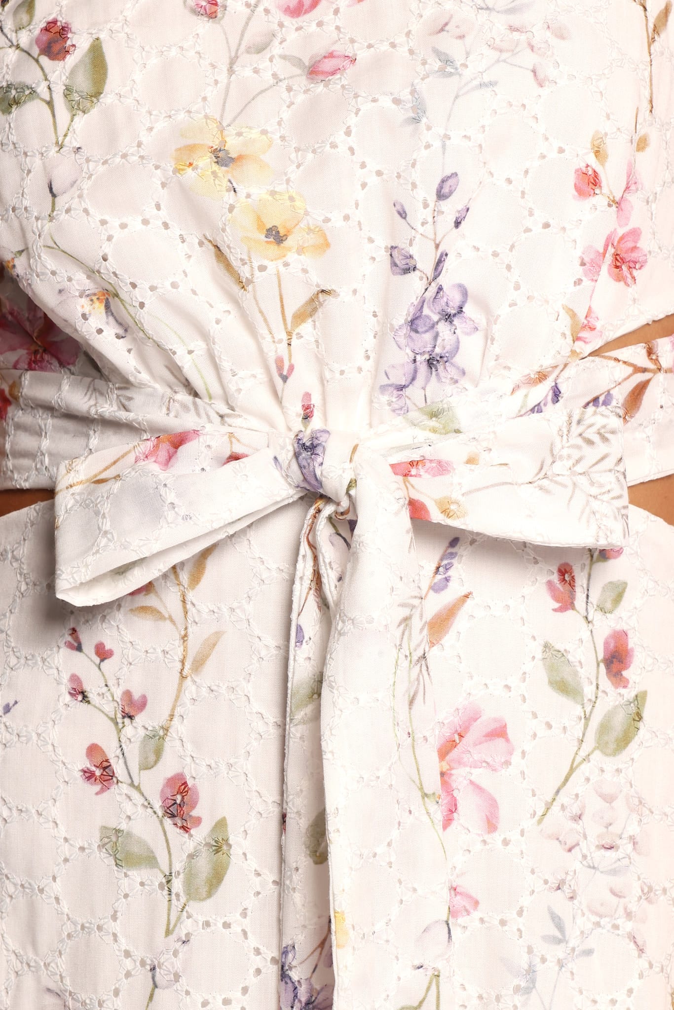 Petal and Pup USA DRESSES Levin Midi Dress - White Floral (Hold for Rack)