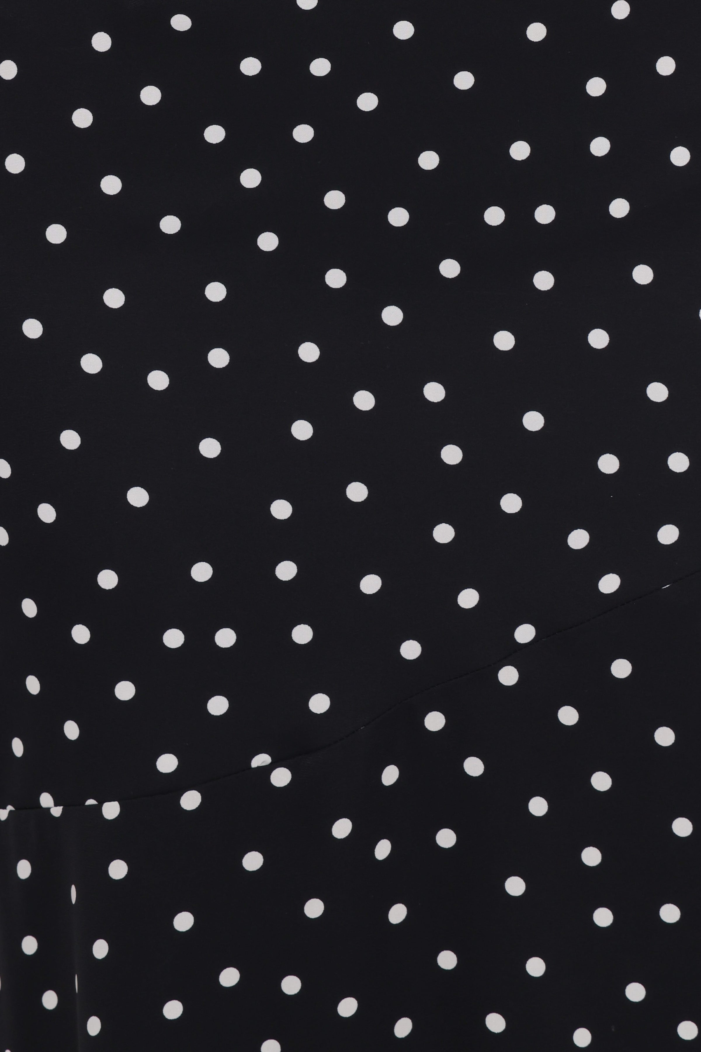 Petal and Pup USA DRESSES Lexia Midi Dress - Black Polka Dot