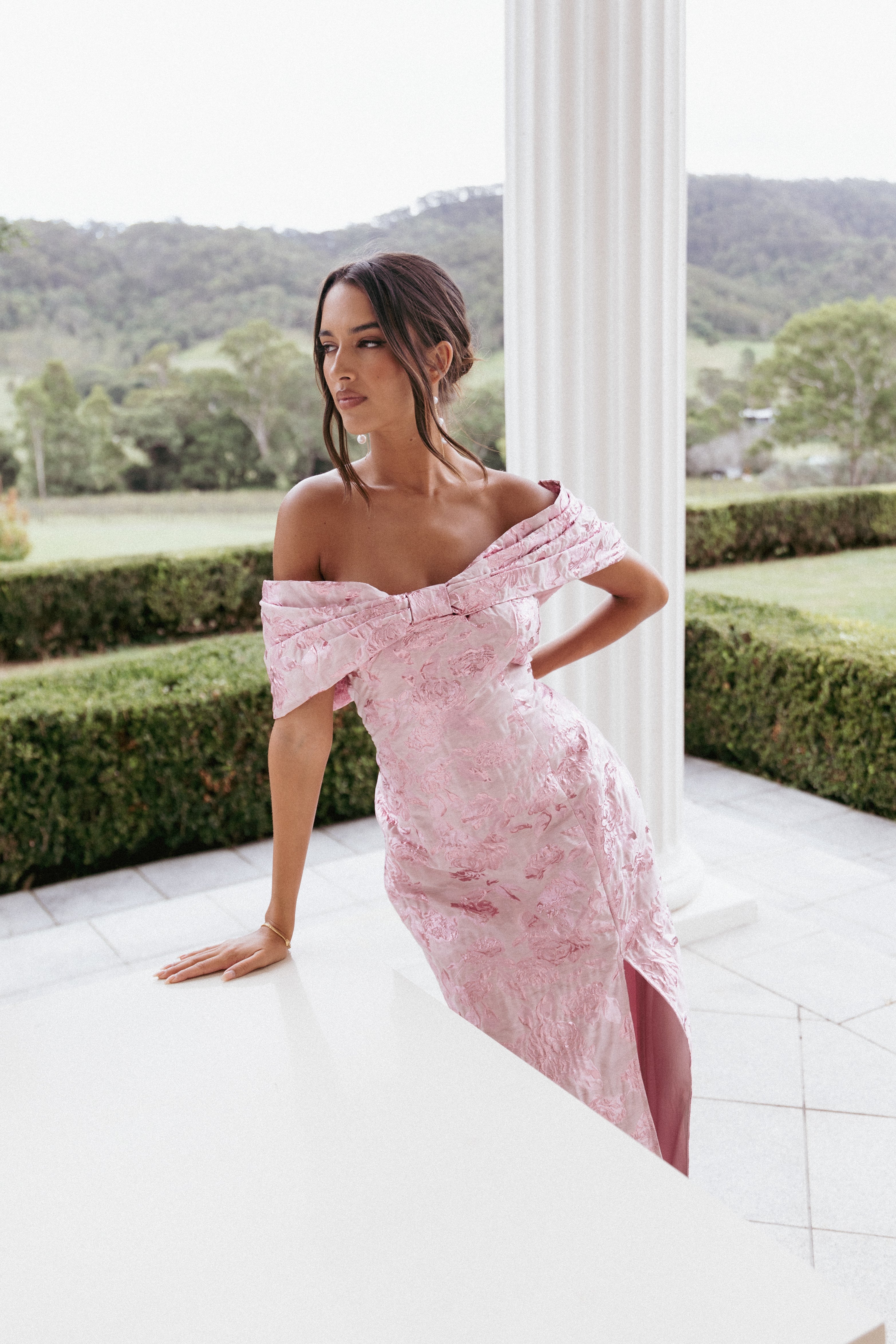 Petal and Pup USA DRESSES Lilia Maxi Dress - Pink