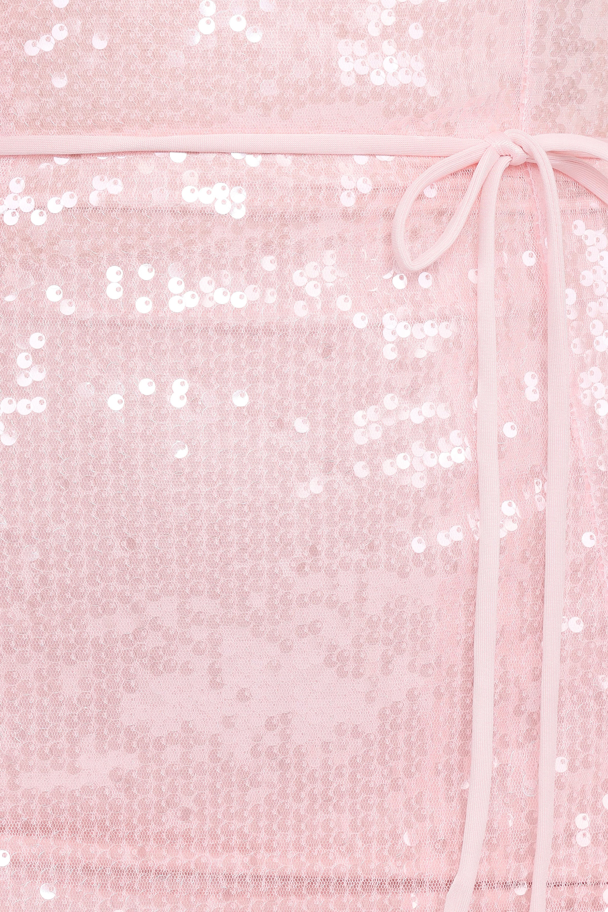 Petal and Pup USA DRESSES Liliane Maxi Dress - Pink Sequin