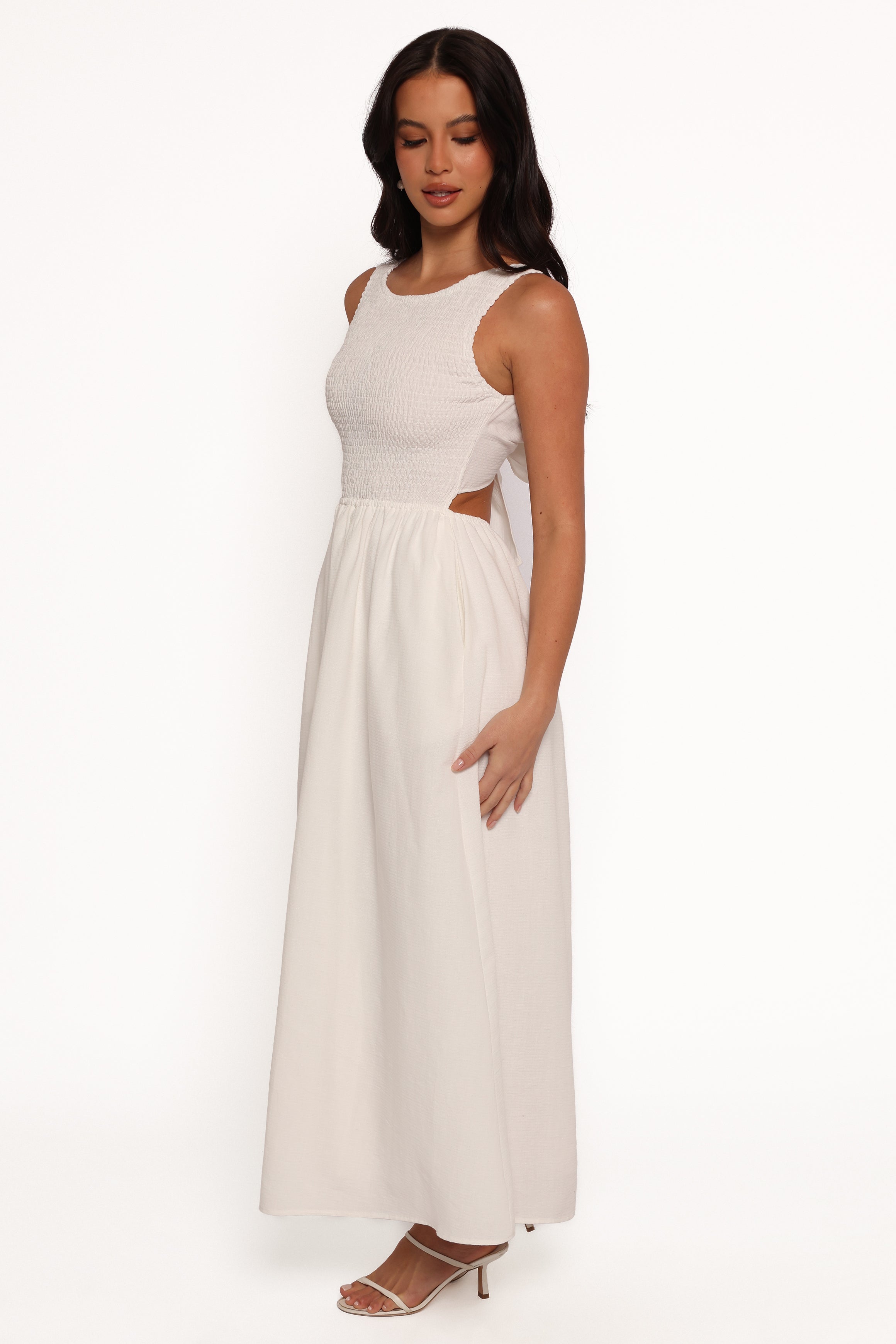 Petal and Pup USA DRESSES Lillie Maxi Dress - White