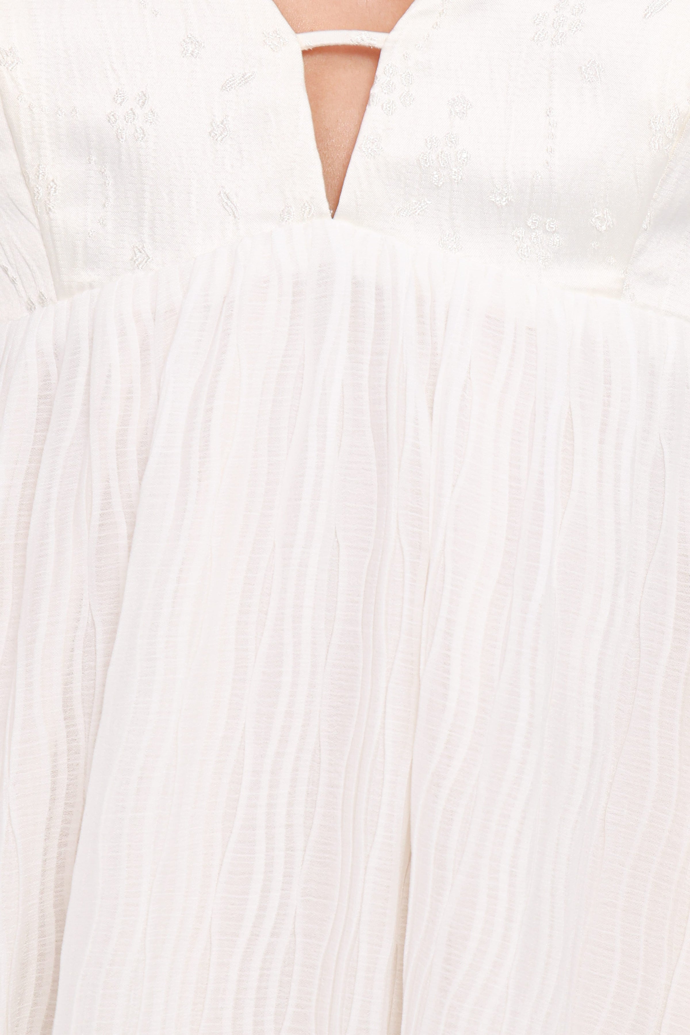 Petal and Pup USA DRESSES Lorna Mini Dress - Ivory