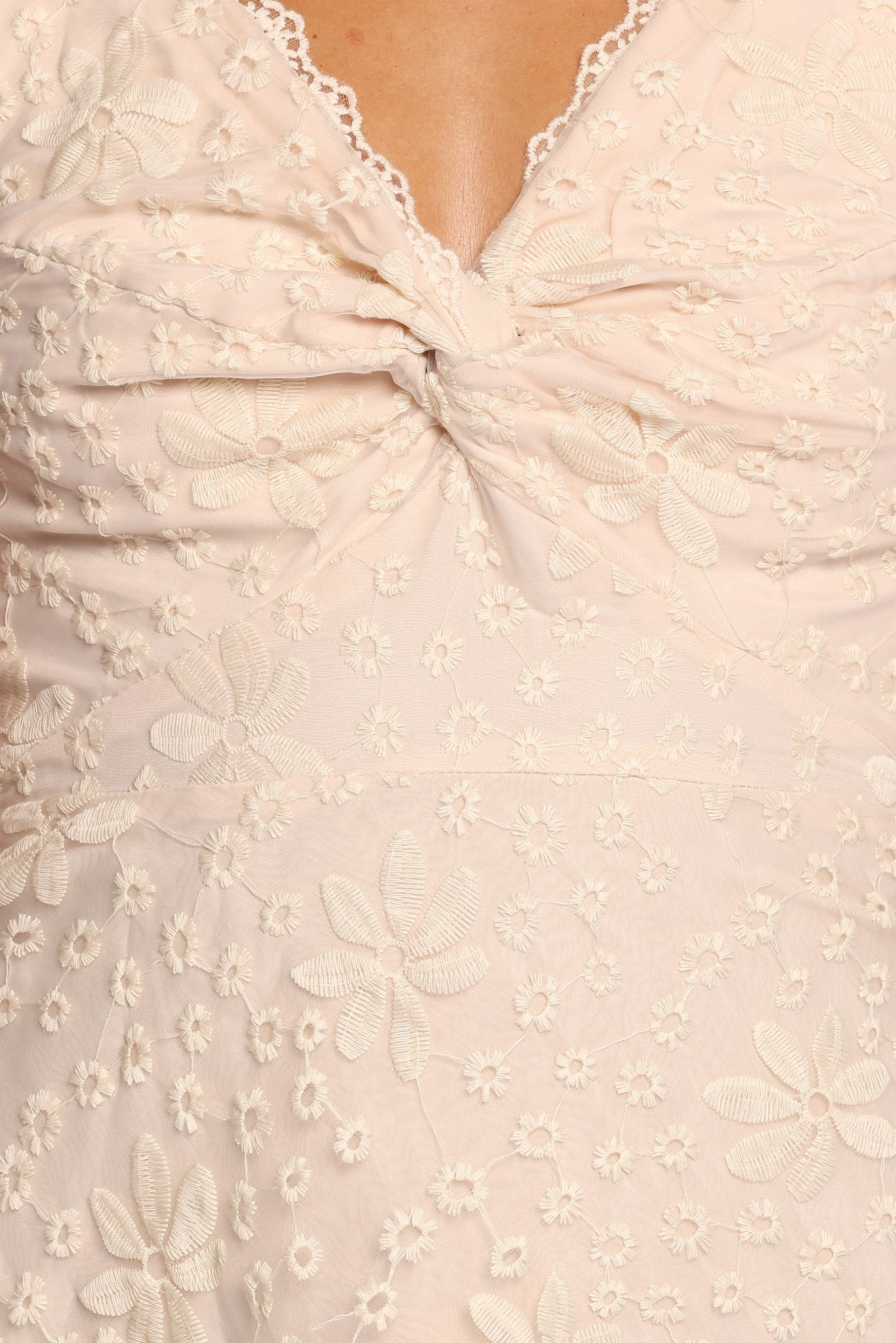 Petal and Pup USA DRESSES Louise Midi Dress - Cream (Hold for Rack)